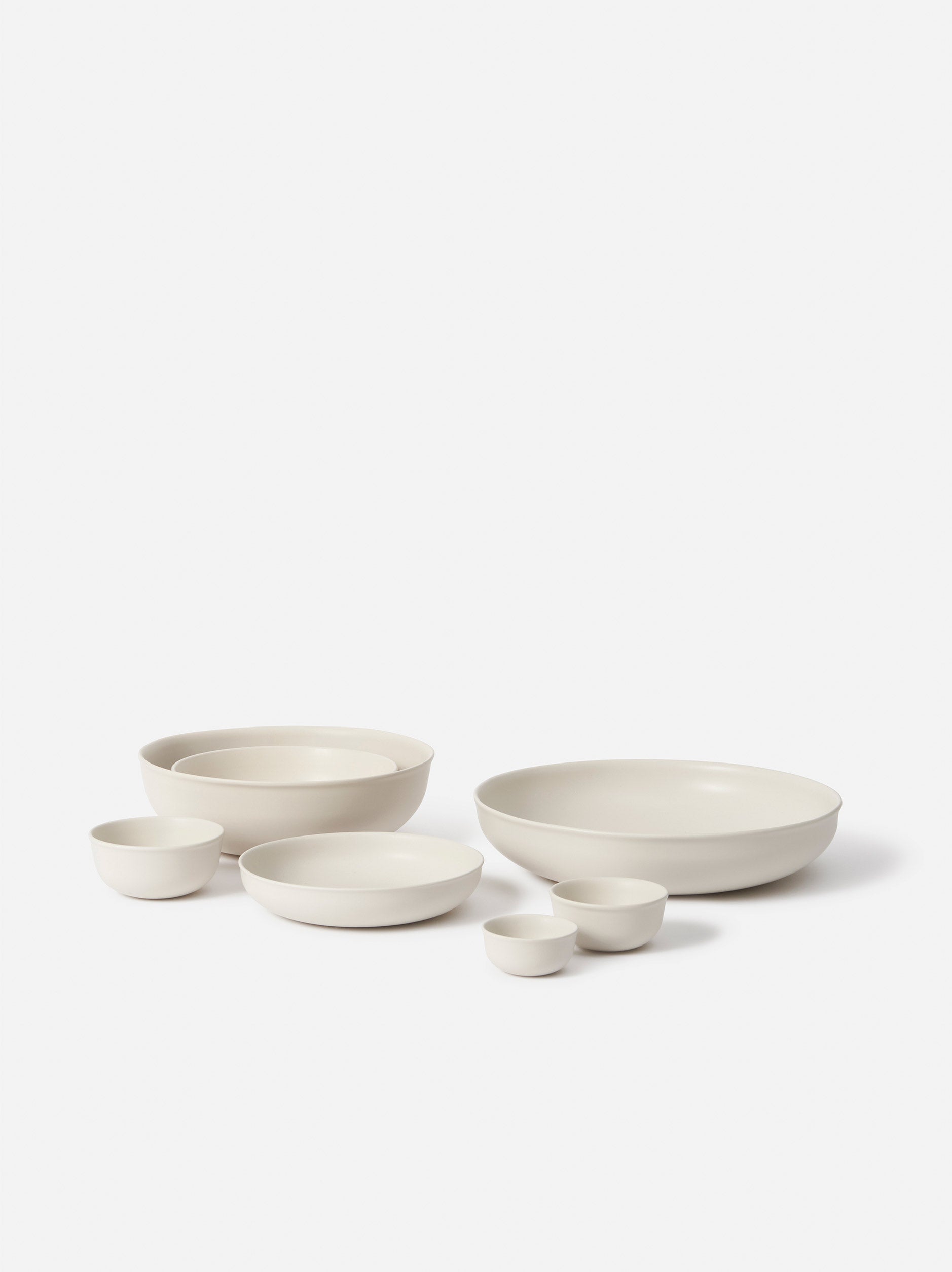 Halo Serving Bowl Oat / High Large