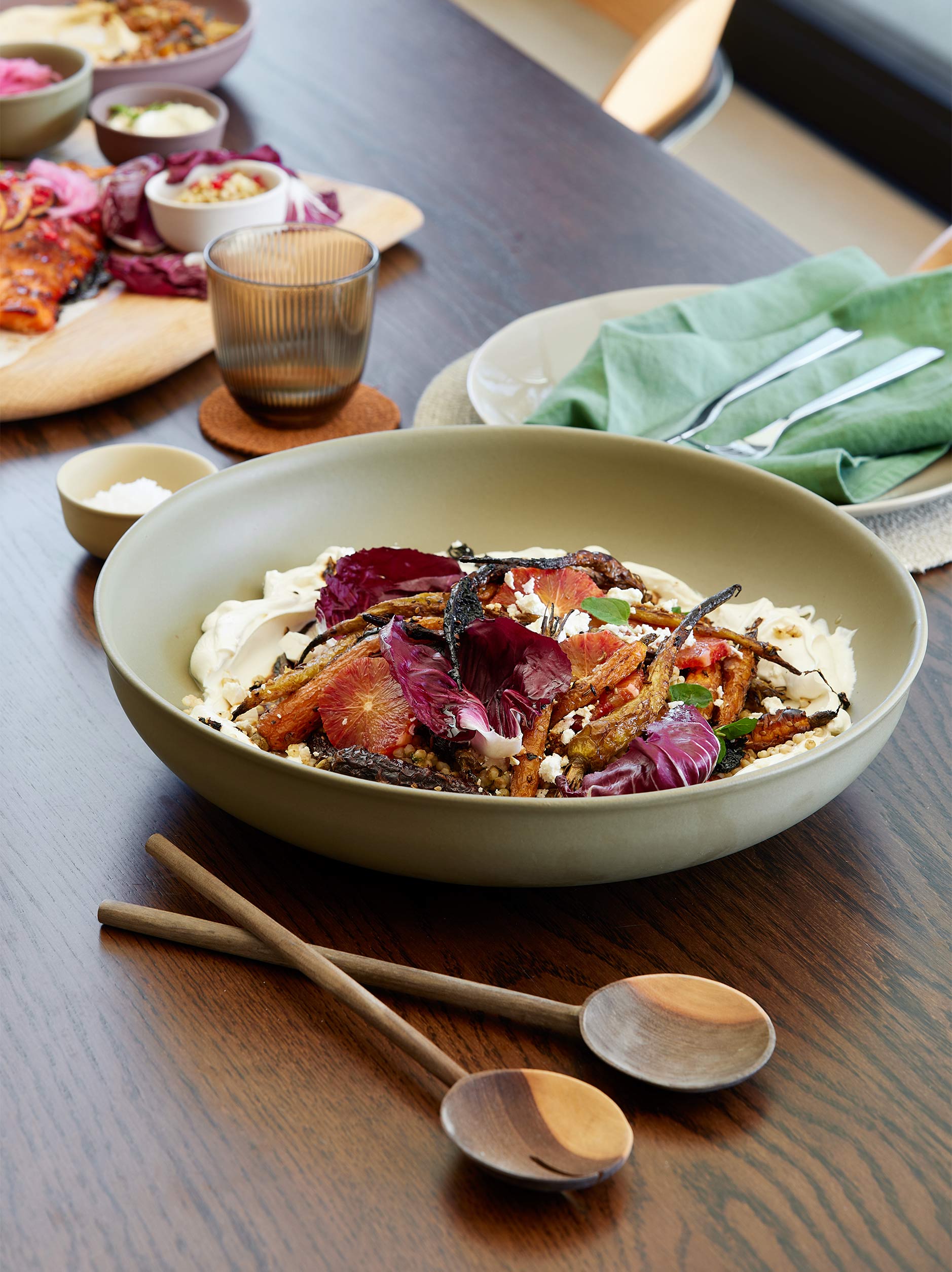 Halo Serving Bowl - Low Fennel / Low Large