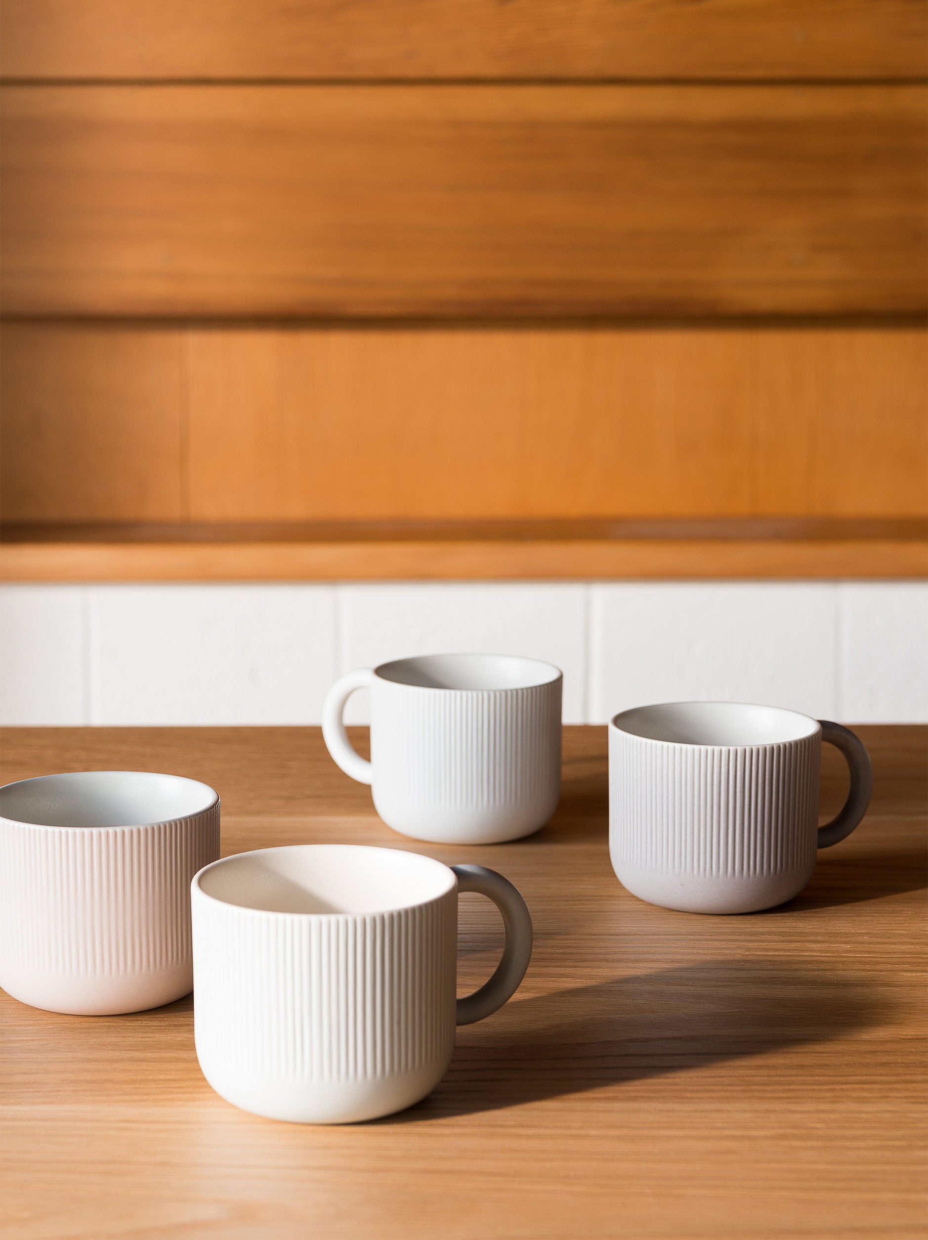 Cafe Mug Set of 4 Duck Egg / 10oz