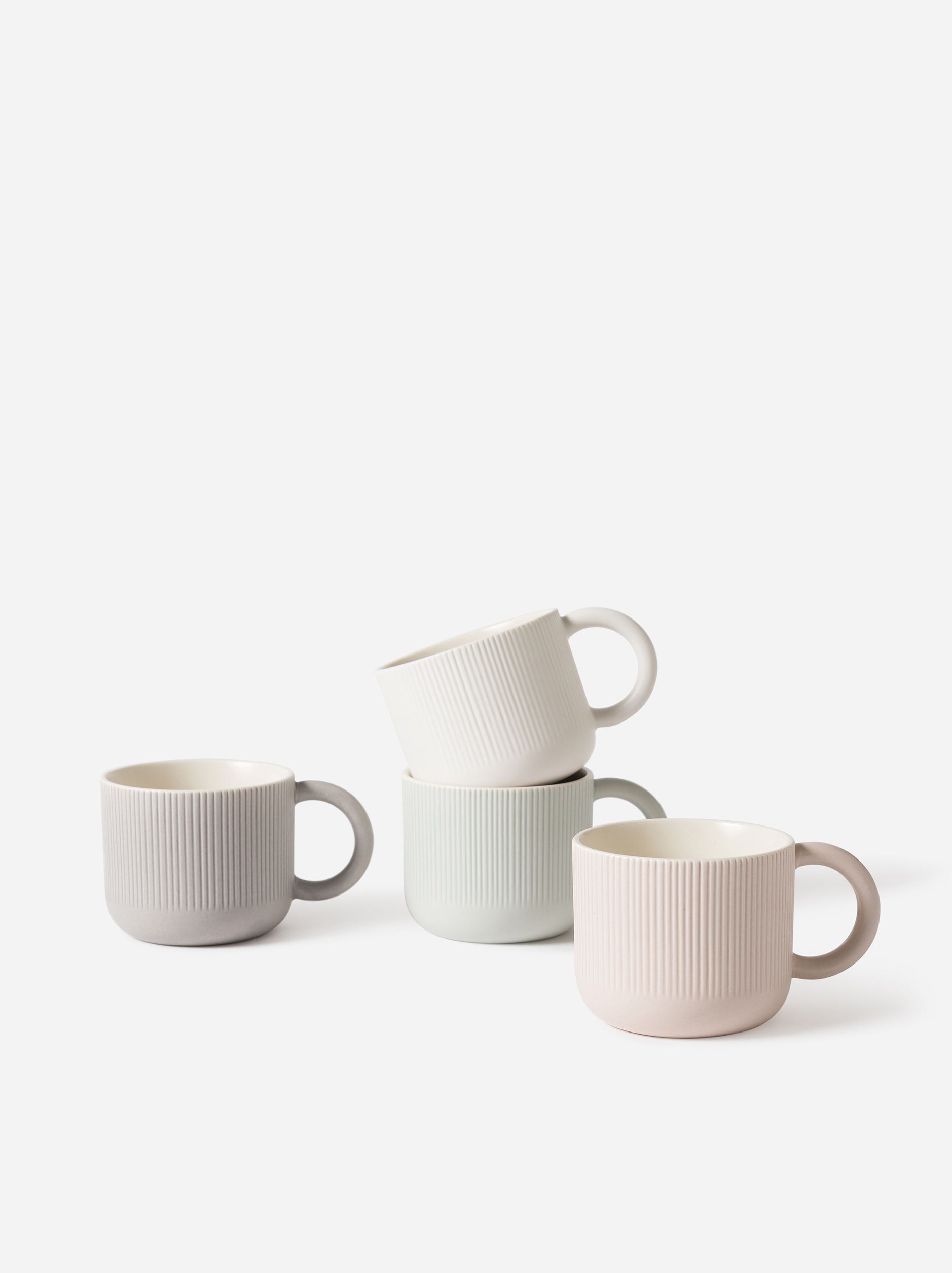 Cafe Mug Set of 4 Blush / 10oz
