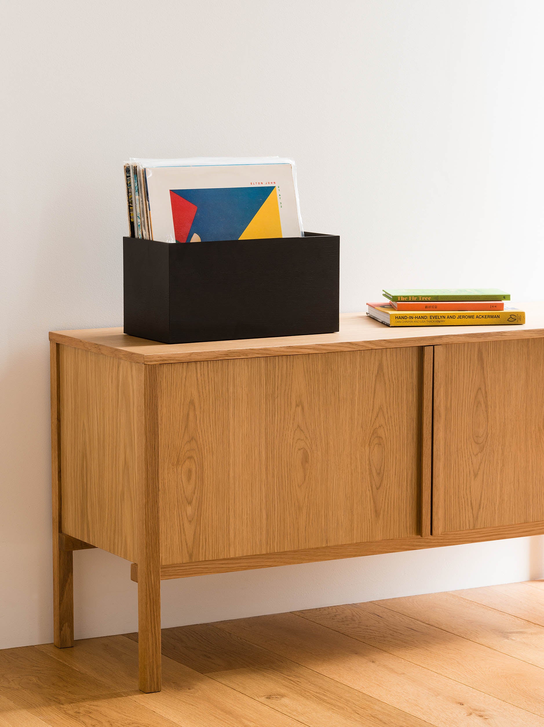 Oku Storage Box Black / Medium