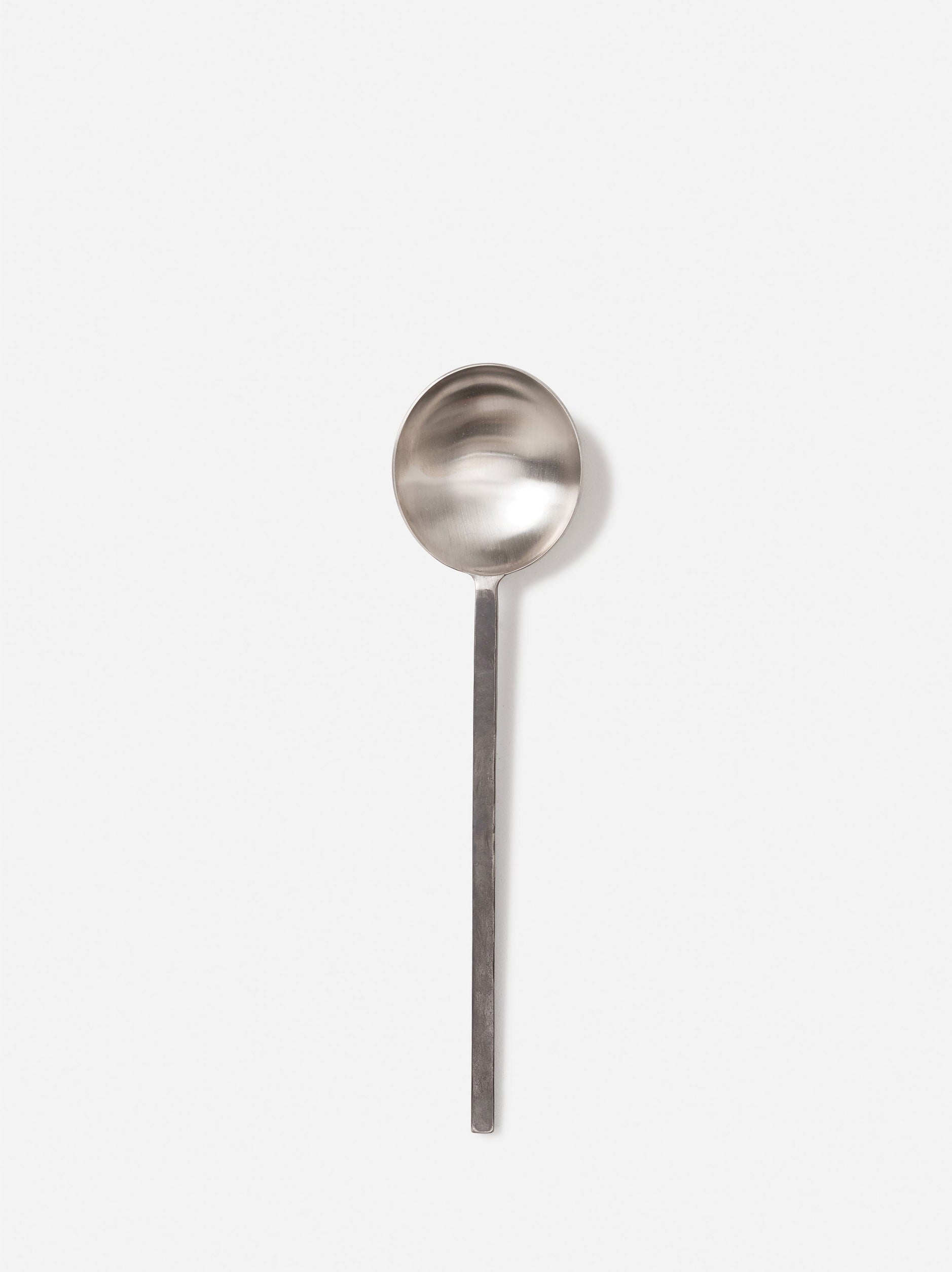 Forge Serving Spoon Burnished / Serving Spoon