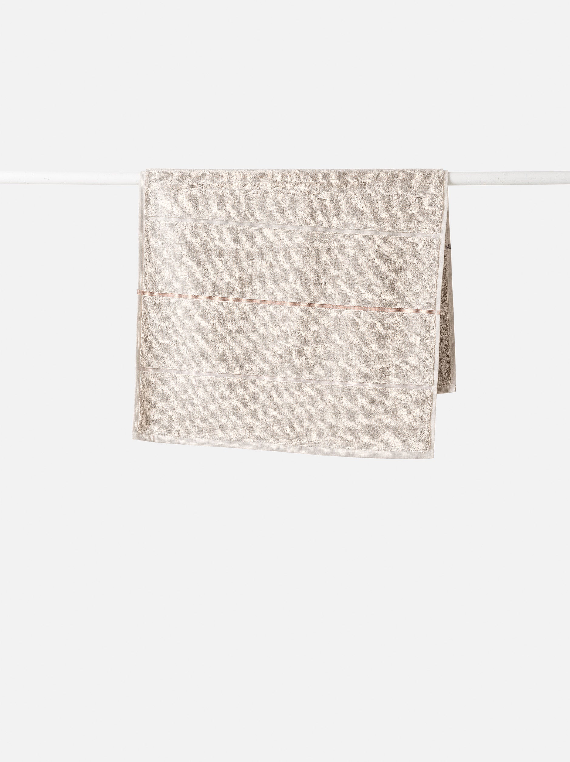 Pia Cotton Bath Mat Oat/Multi / Bath Mat