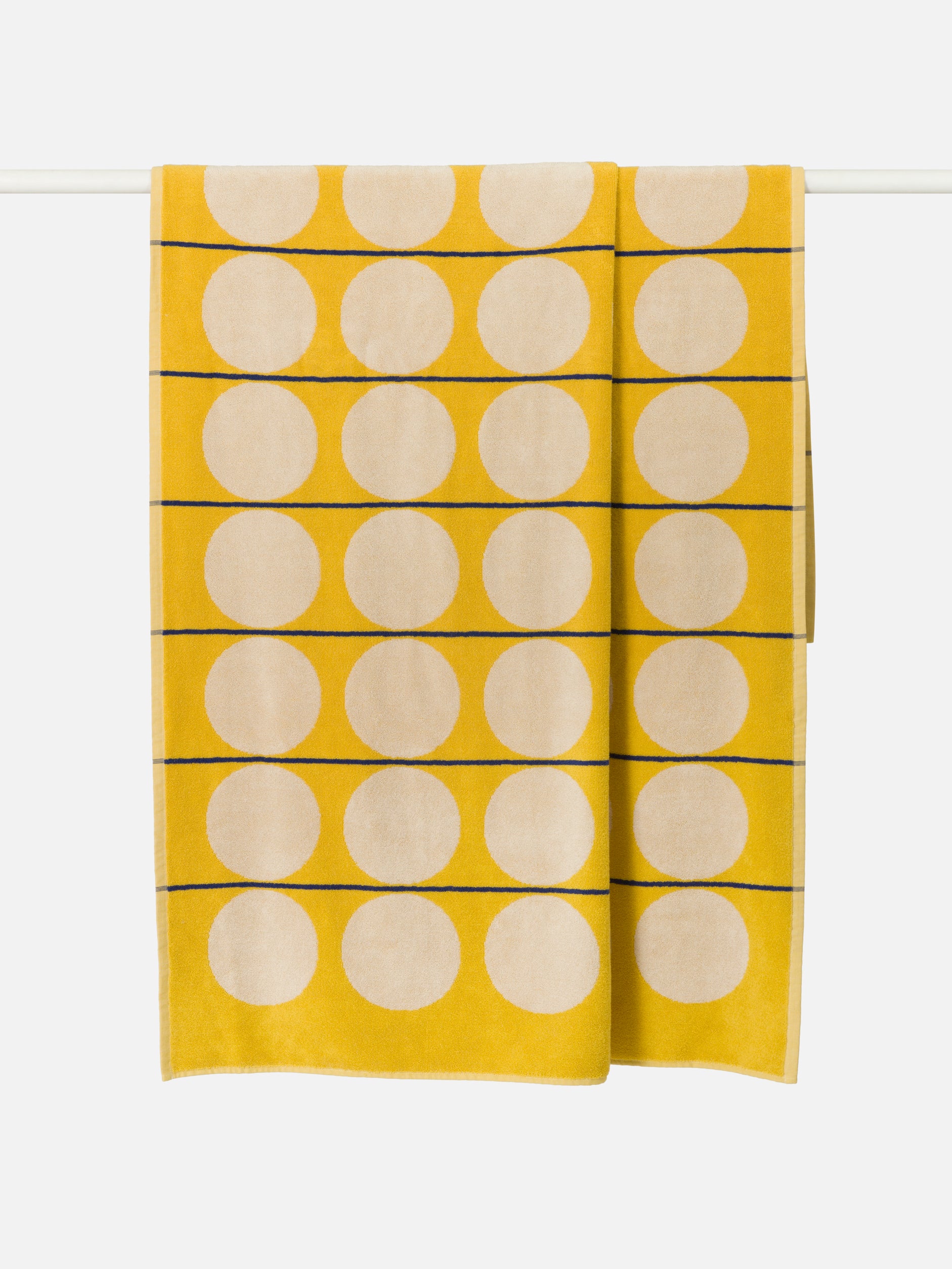 Abacus Beach Towel Daffodil/Cream / 39.37" x 70.86"