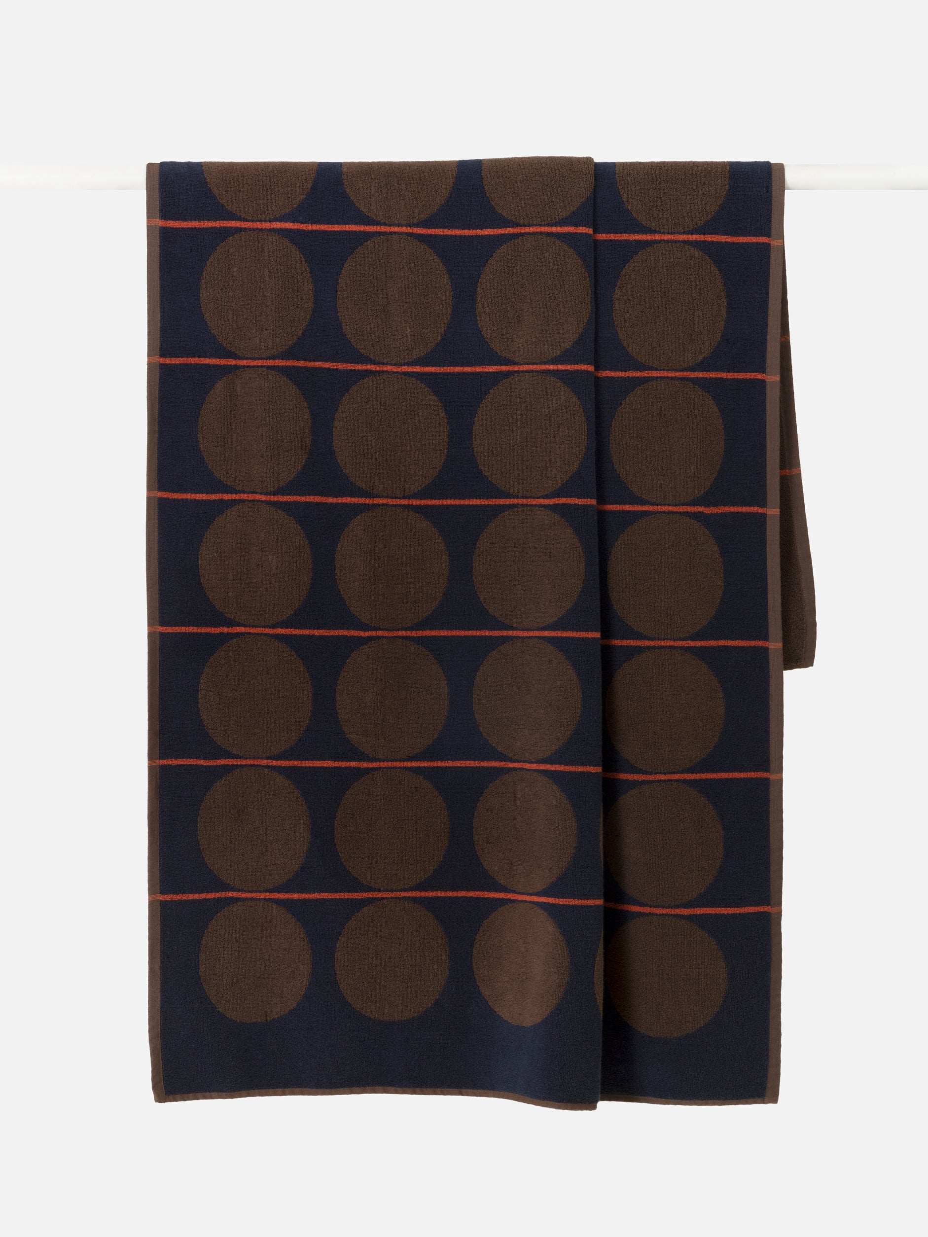 Abacus Beach Towel Rye/Tamarillo / 39.37" x 70.86"