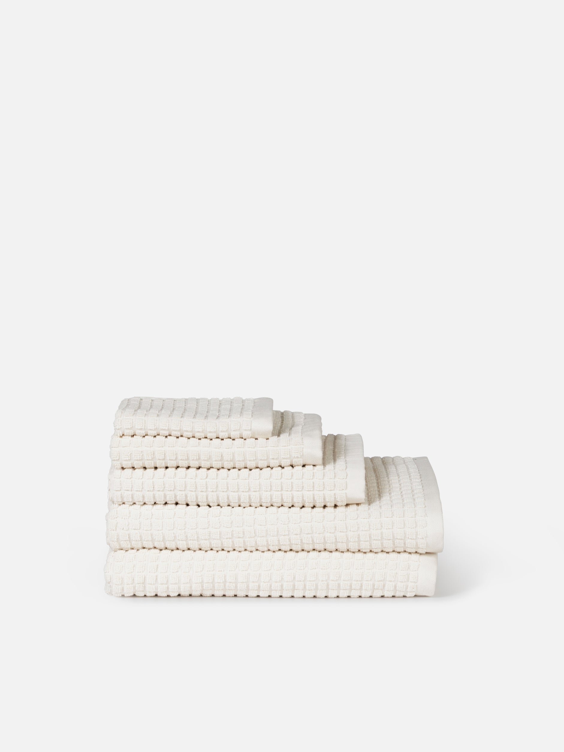 Nero Cotton Towel Range Cream / Face Cloth