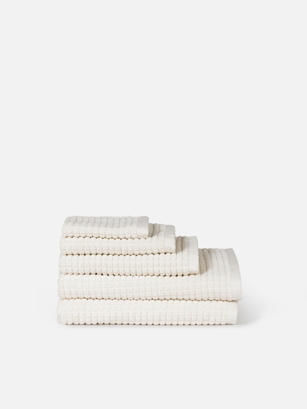 Nero Cotton Towel Range Cream / Face Cloth