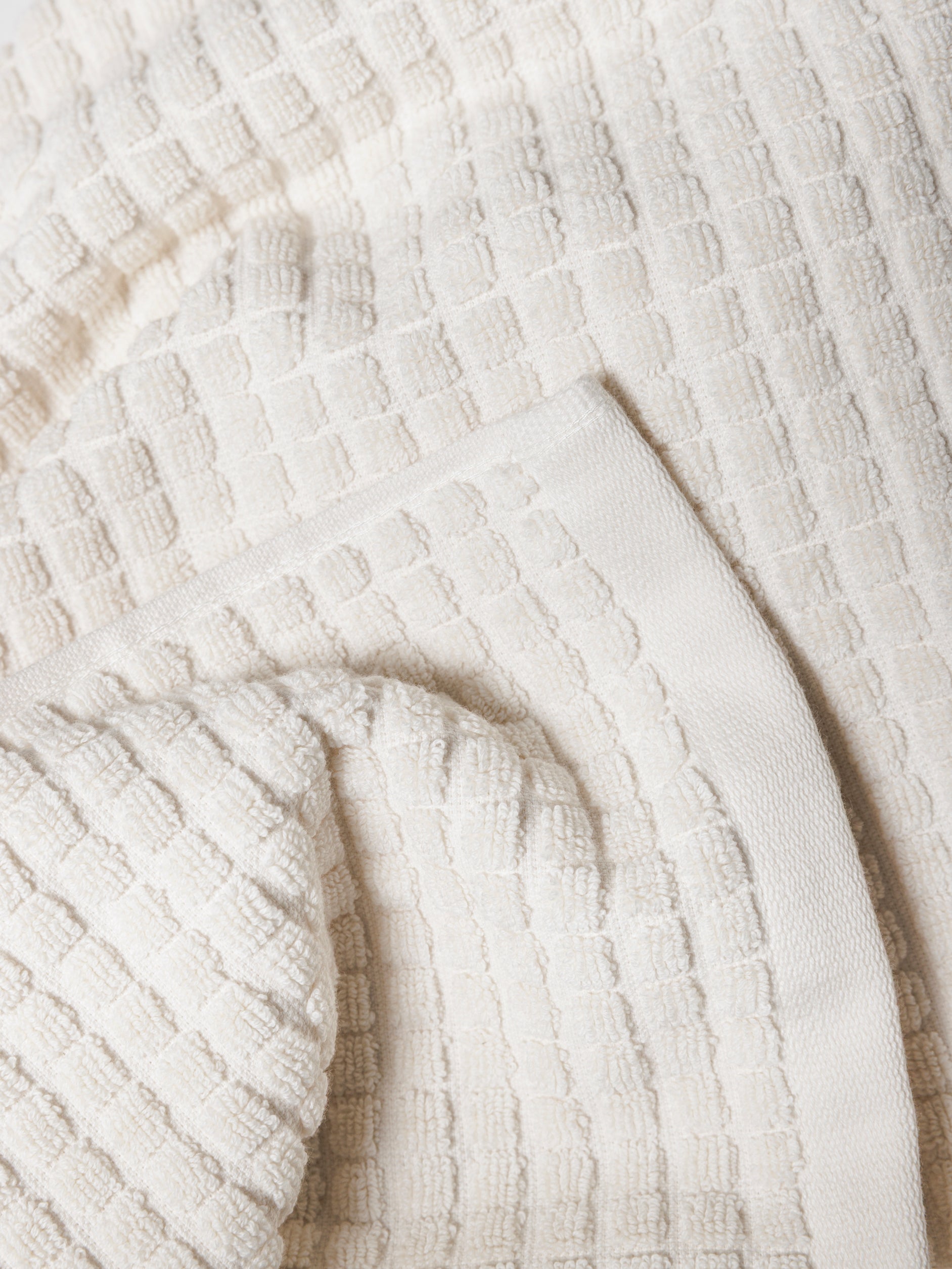 Nero Cotton Towel Range Cream / Hand Towel