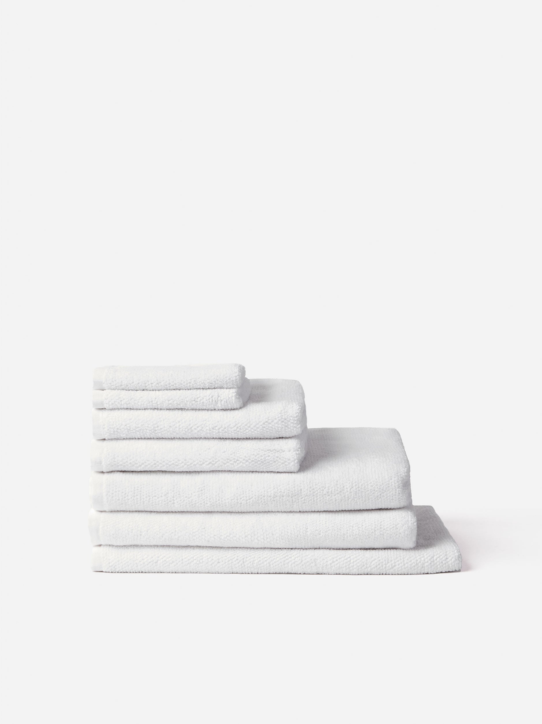 Classic Cotton Towel Bundle White / Towel Bundle