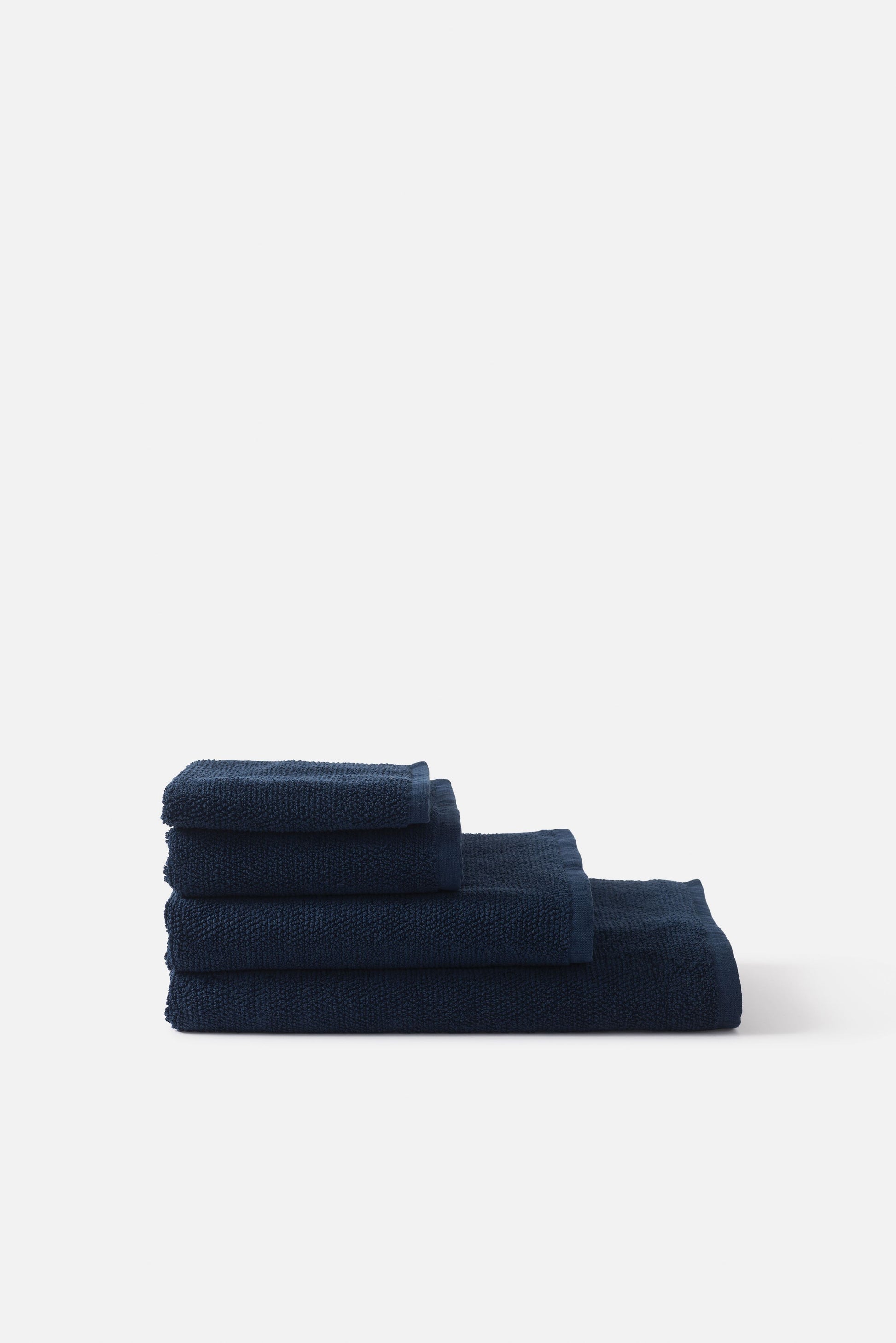Classic Cotton Face Cloth Navy / Face Cloth