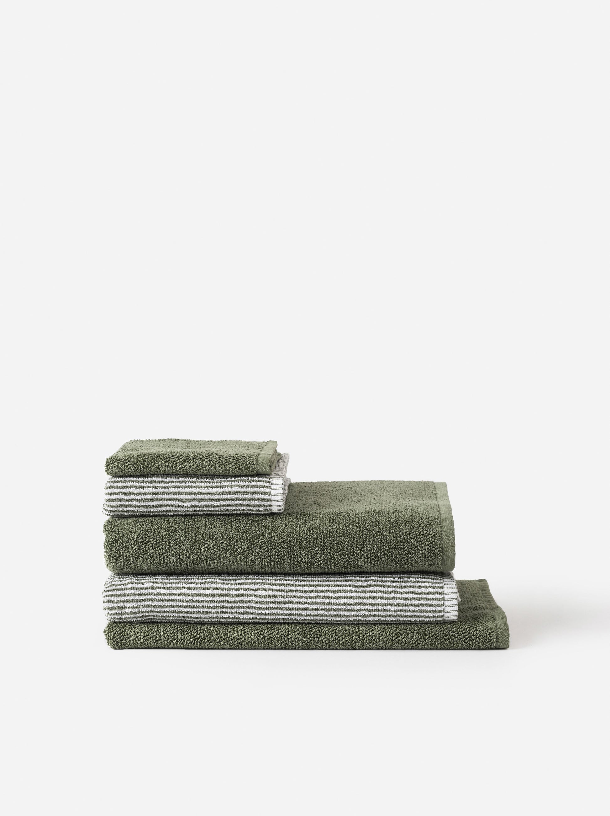 Classic Cotton Face Cloth Olive / Face Cloth