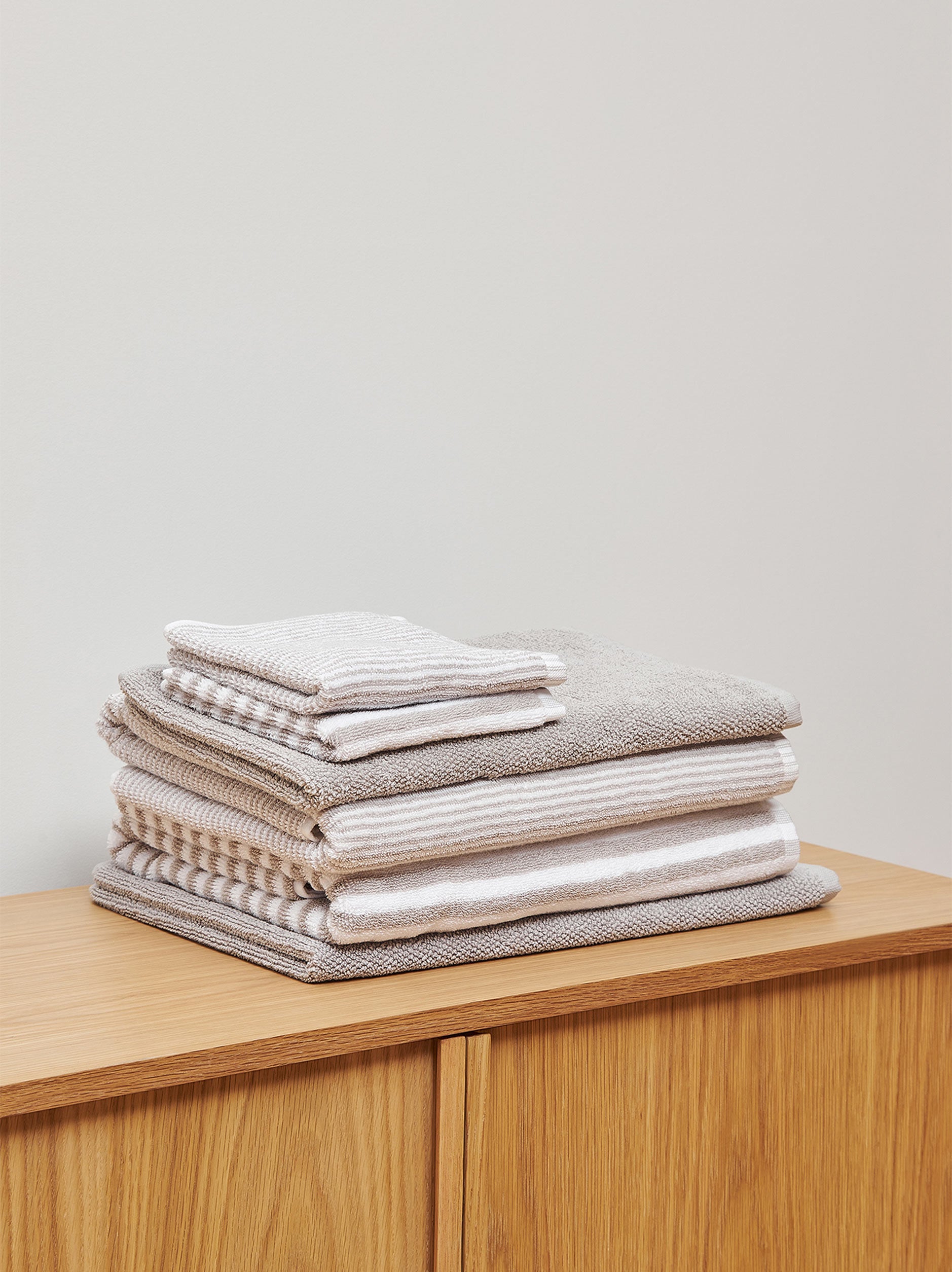 Stripe Cotton Bath Towel Range