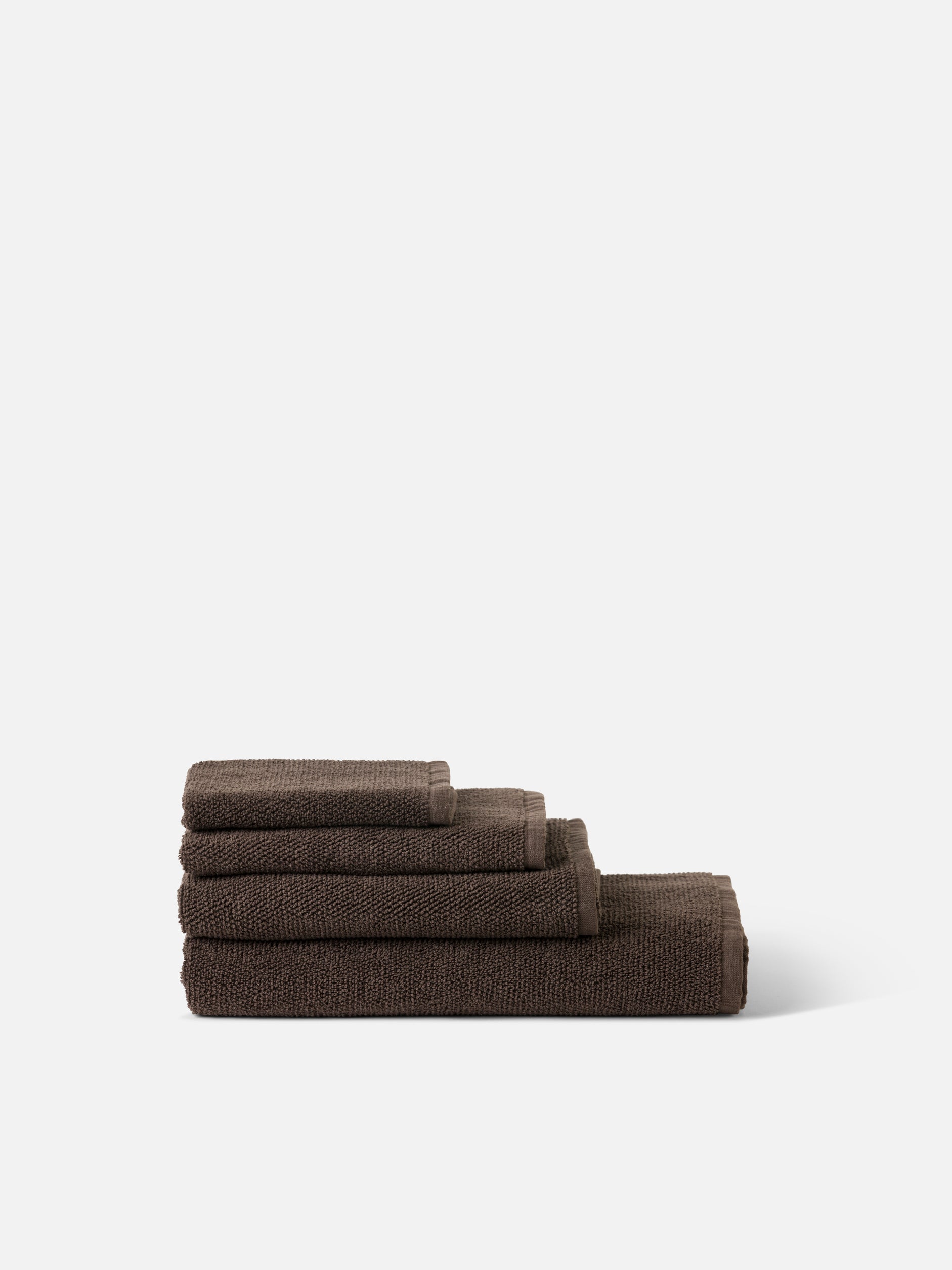 Classic Cotton Bath Towel Range Cocoa / Face Cloth