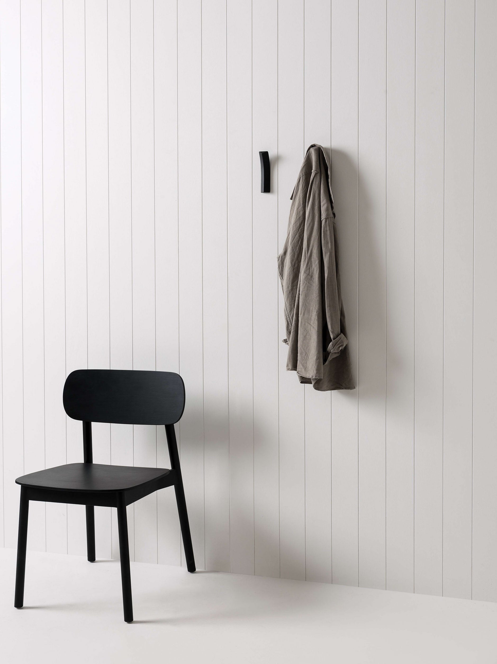 Bow Wall Hook Black / One Size