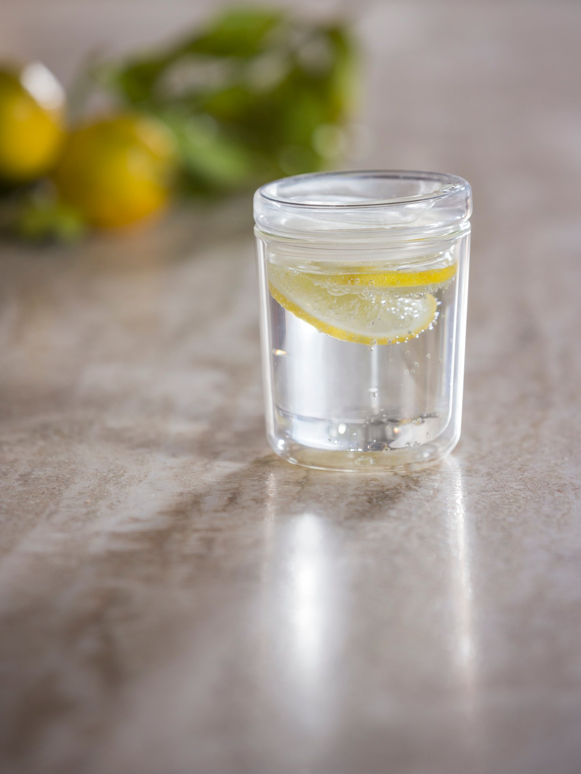 Glass Travel Cup Clear / 8.79oz