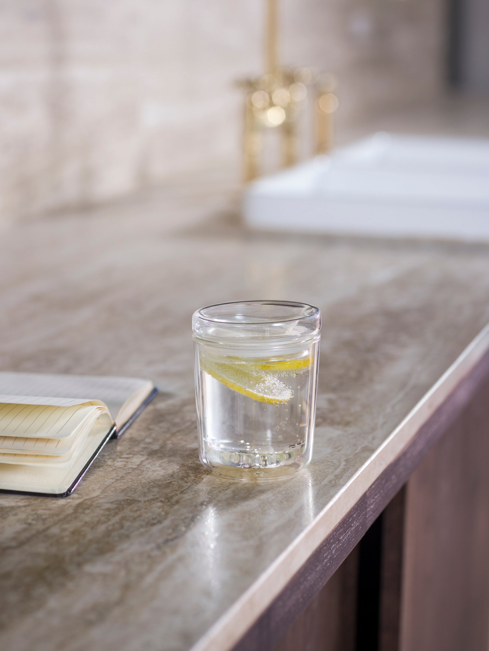 Glass Travel Cup Clear / 8.79oz