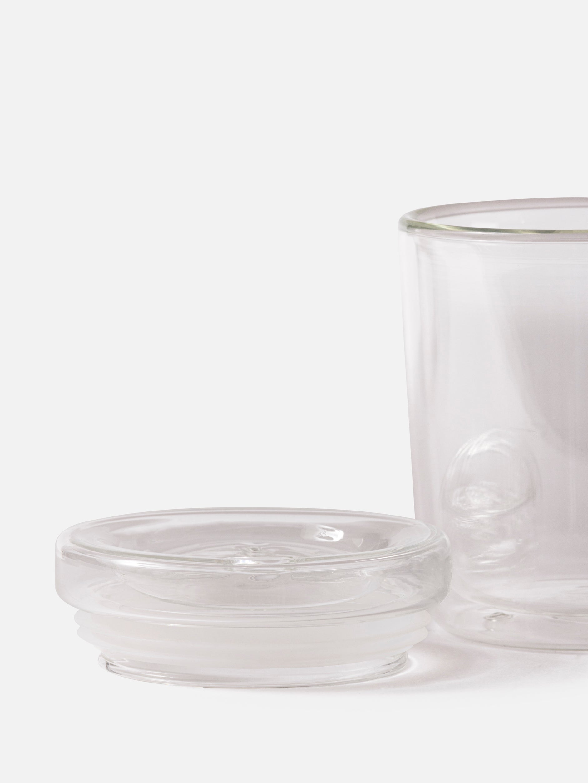 Glass Travel Cup Clear / 8.79oz