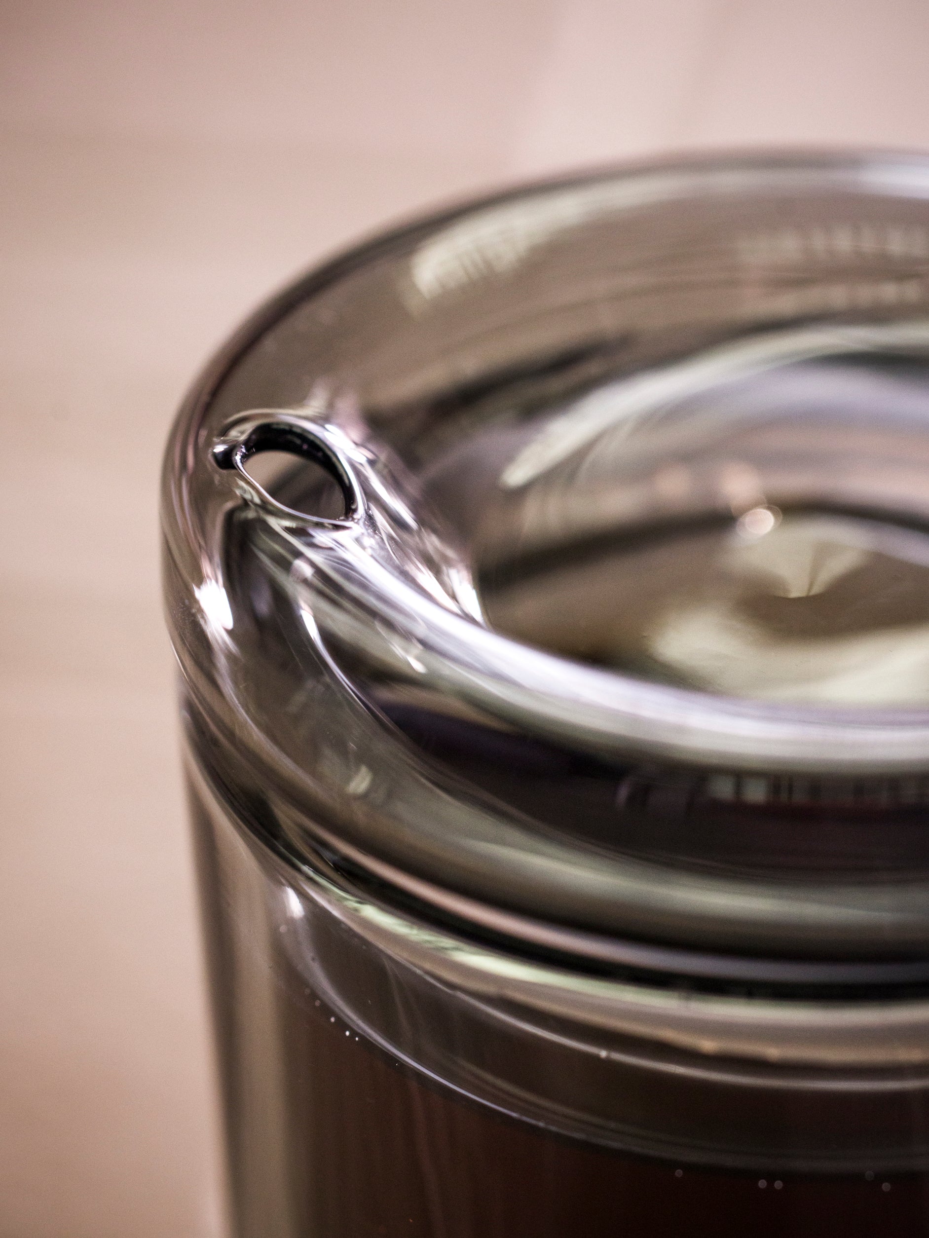 Glass Travel Cup Charcoal / 8.79oz