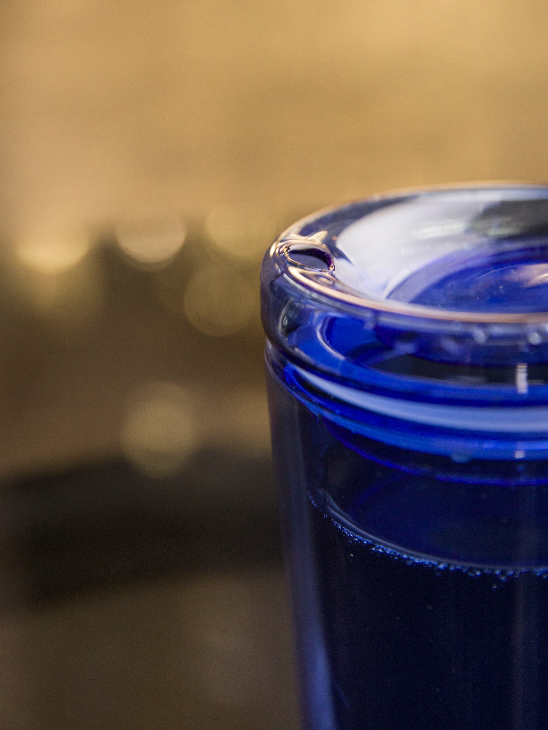 Glass Travel Cup Cobalt / 8.79oz