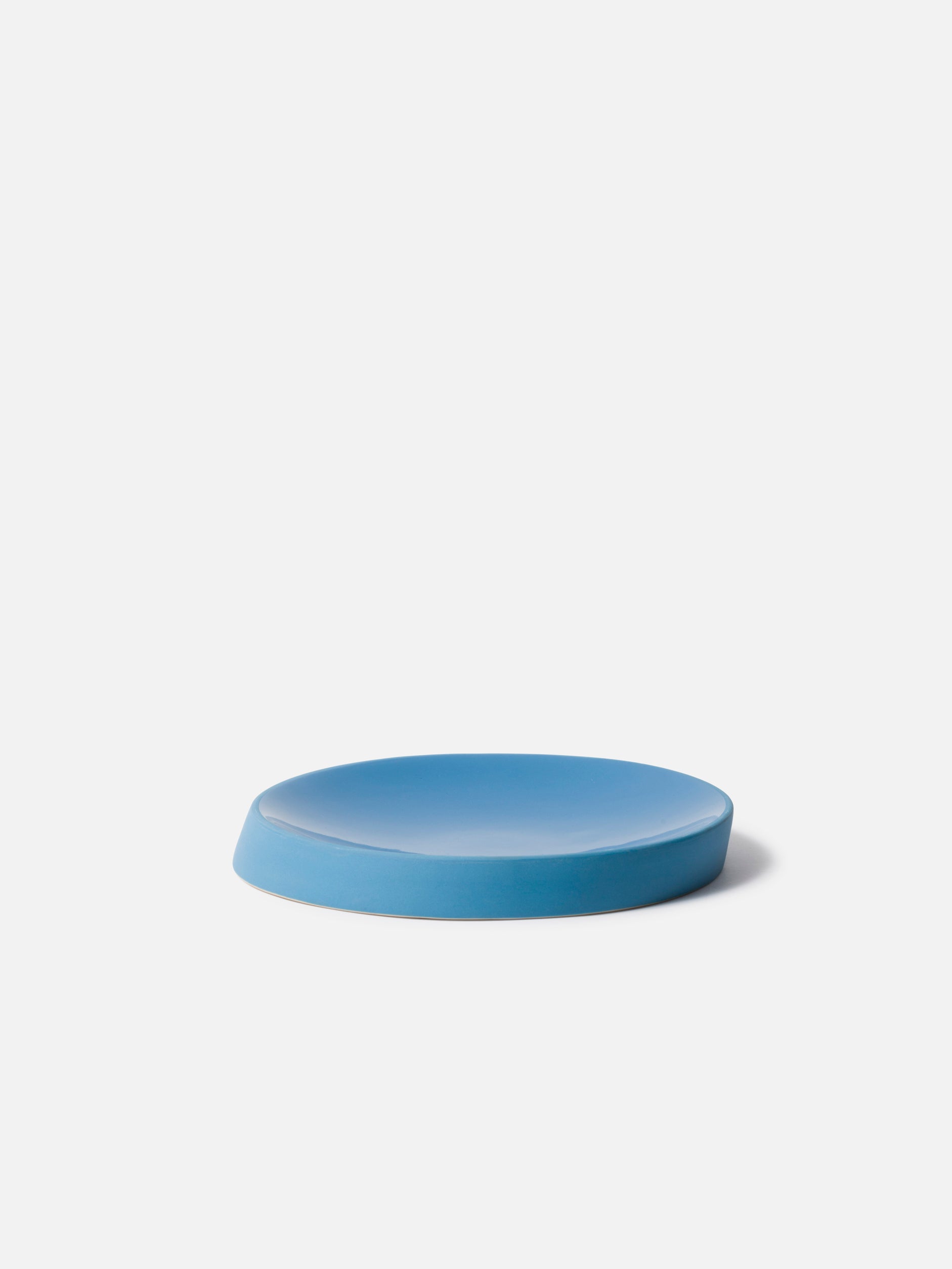 Oblique Tray Azure Blue / Large