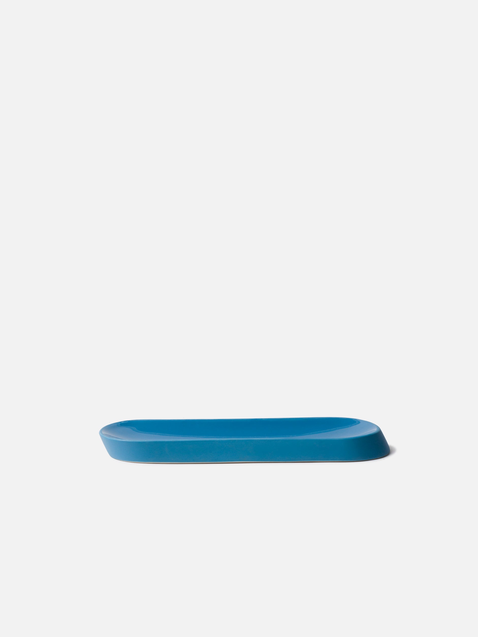 Oblique Tray Azure Blue / Medium