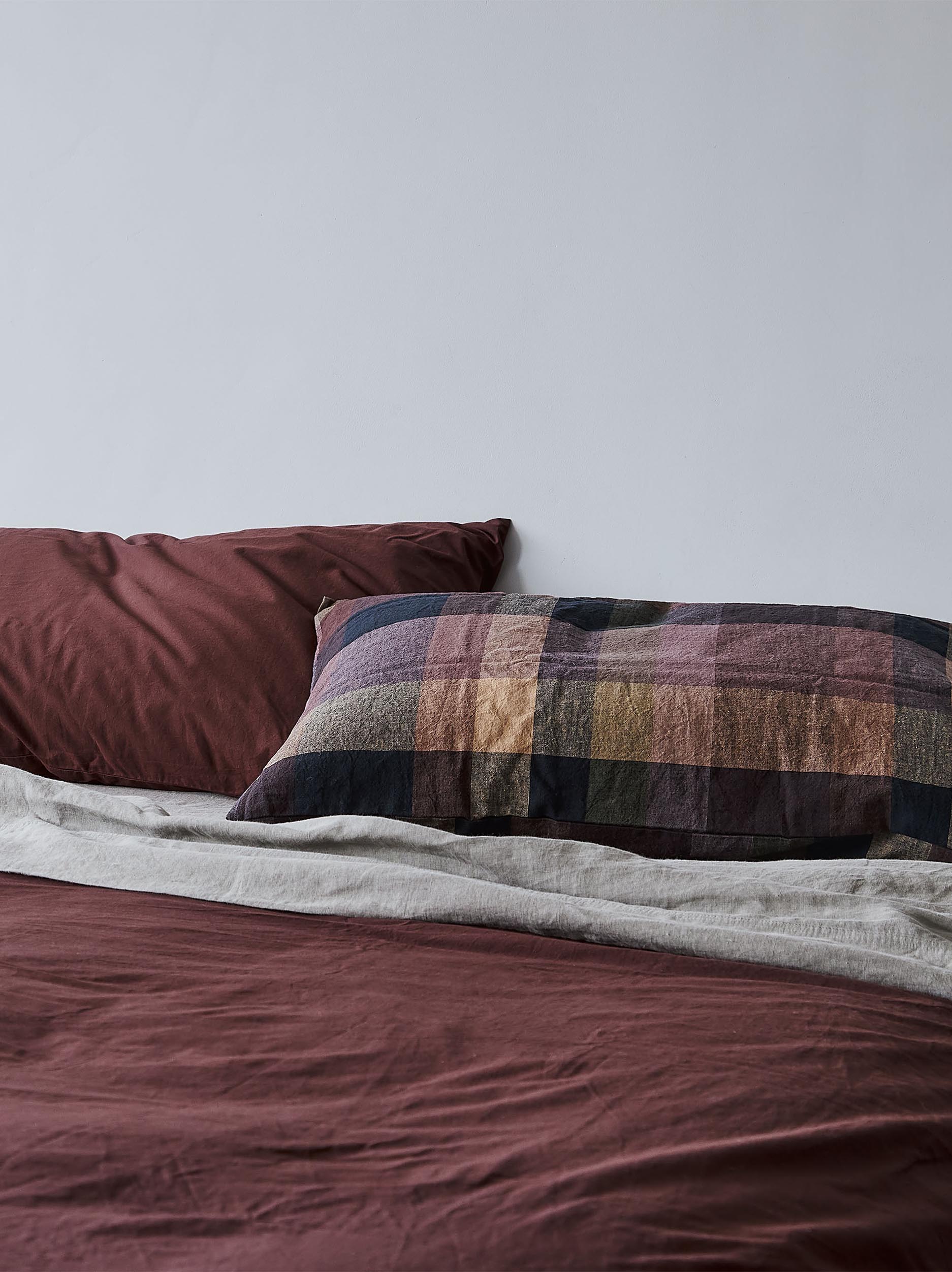 Picton King Pillowcase Pair Mulberry/Multi / King Pillowcase Pair