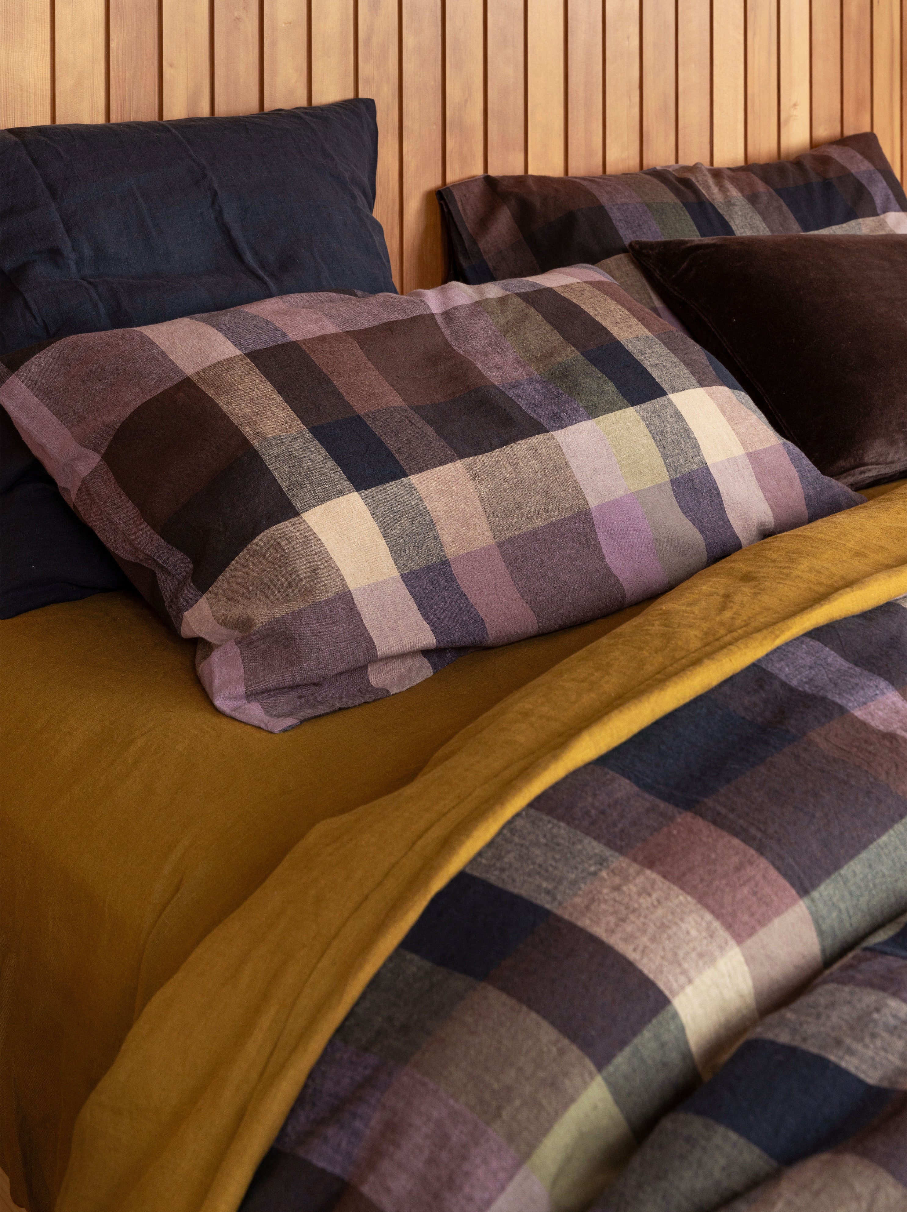 Picton Pillowcase PR Mulberry/Multi / Pillowcase Pair