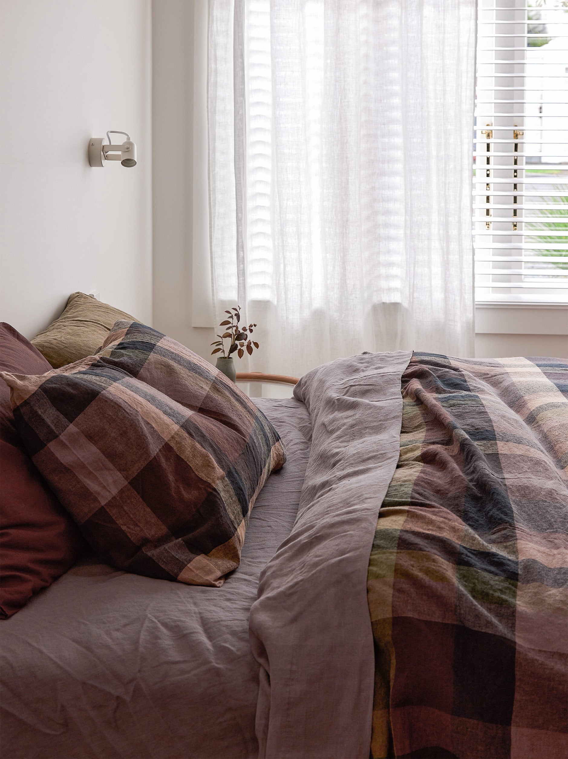 Picton Duvet Cover Mulberry/Multi / US Cal/King
