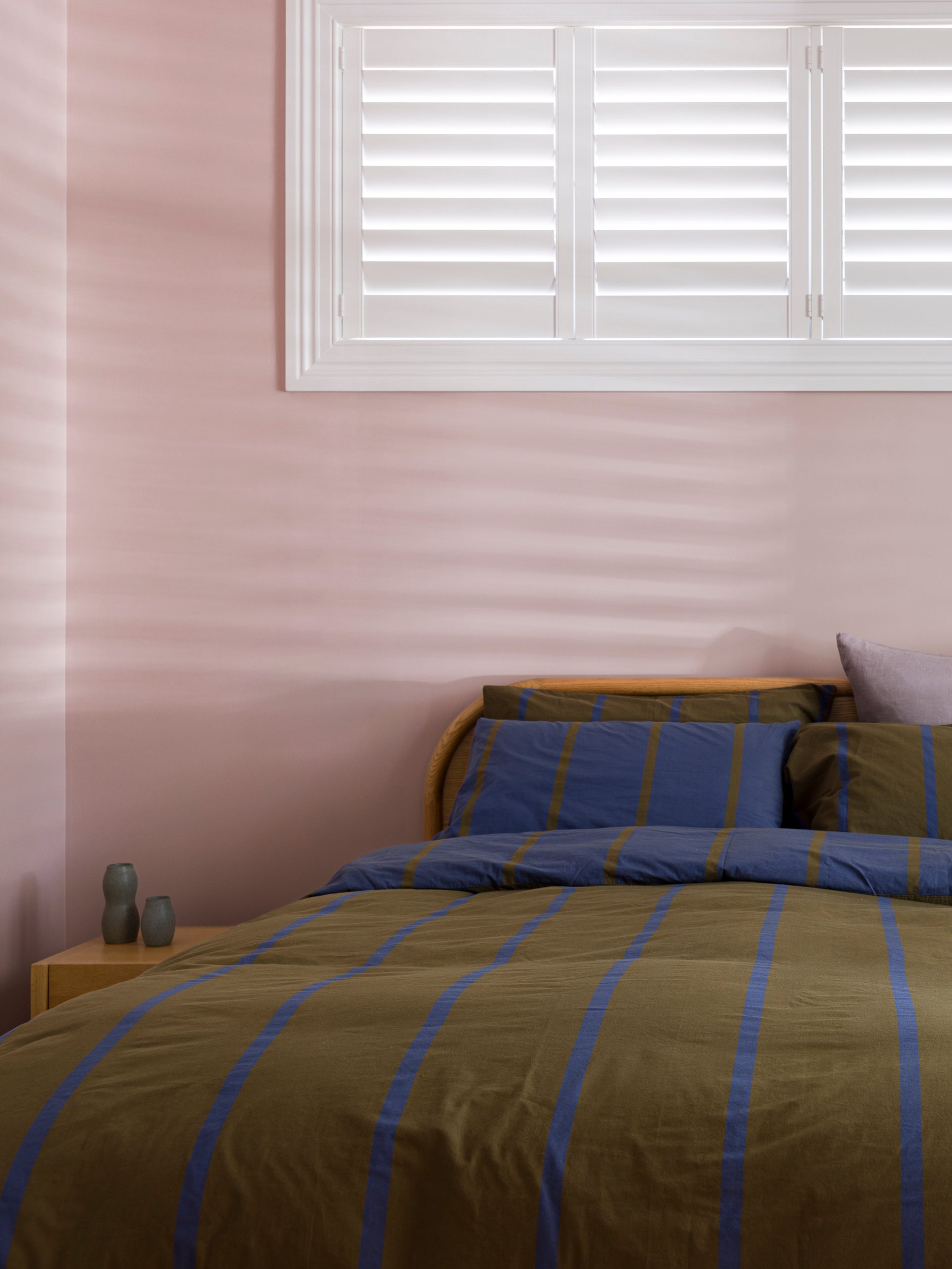 Duo Duvet Cover Ivy/Aegean / US Cal/King
