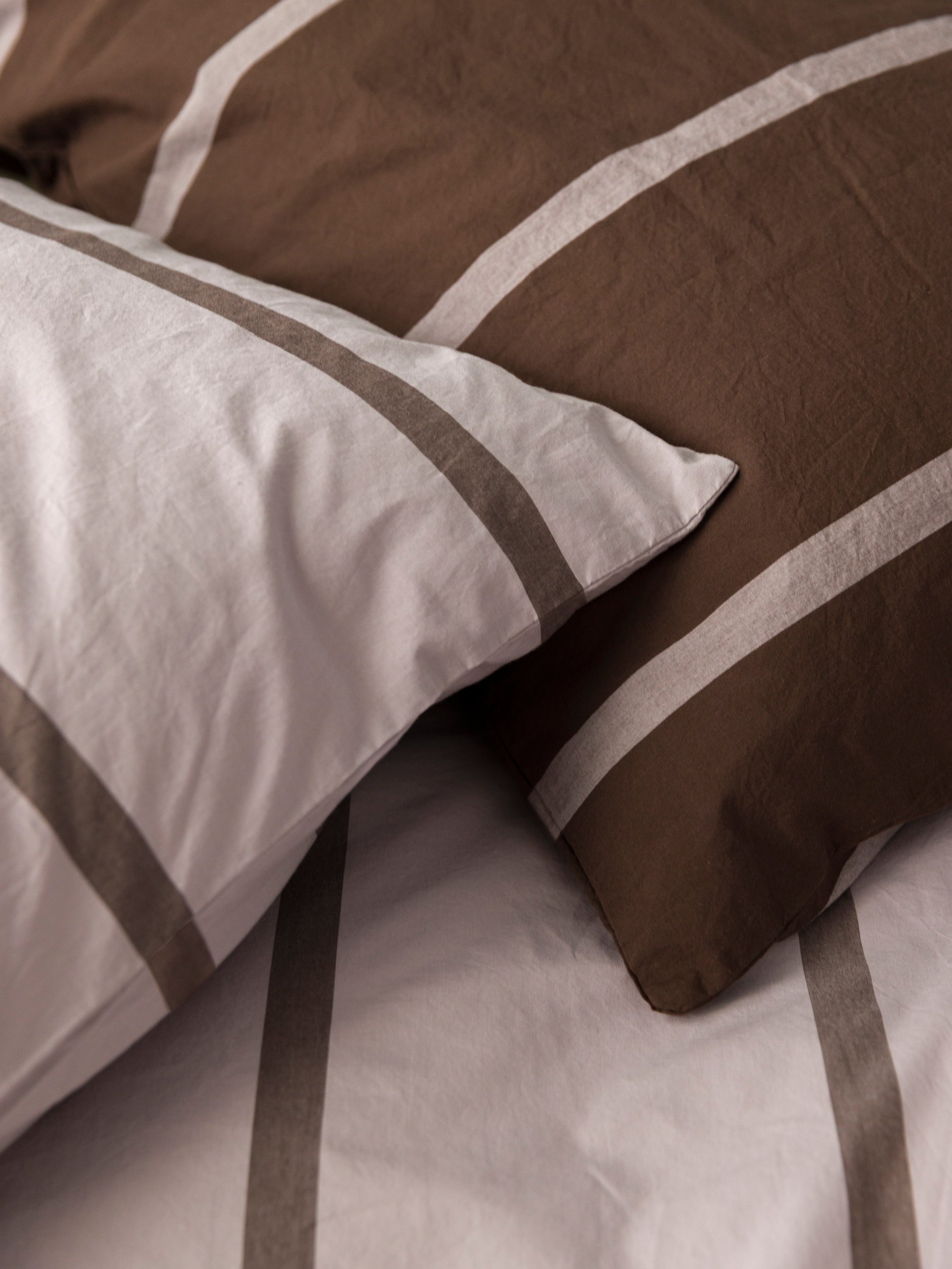 Duo Euro Pillowcase Pansy/Rye / European Pillowcase