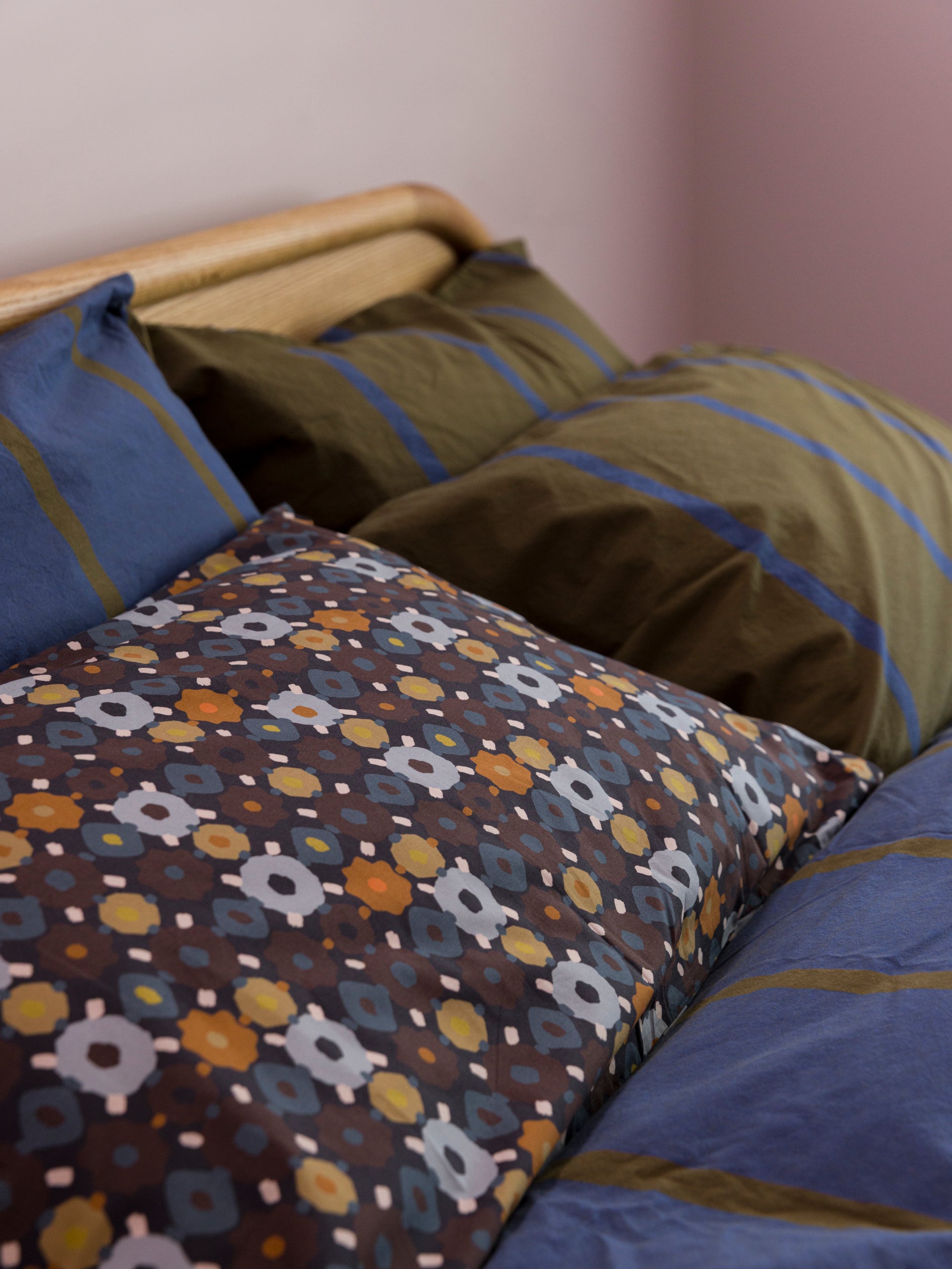 Duo Euro Pillowcase Aegean/Ivy / European Pillowcase