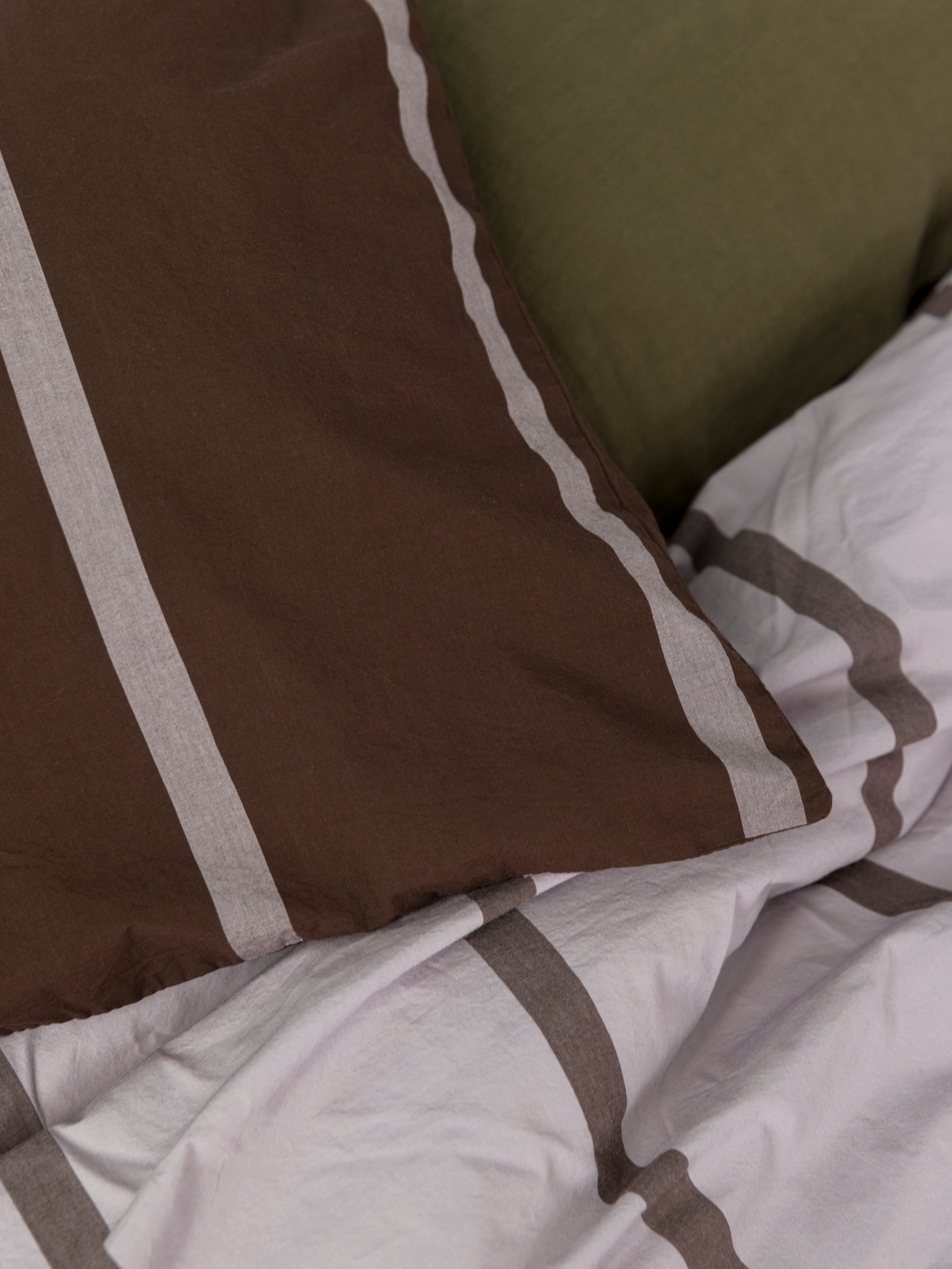 Duo Euro Pillowcase Rye/Pansy / European Pillowcase