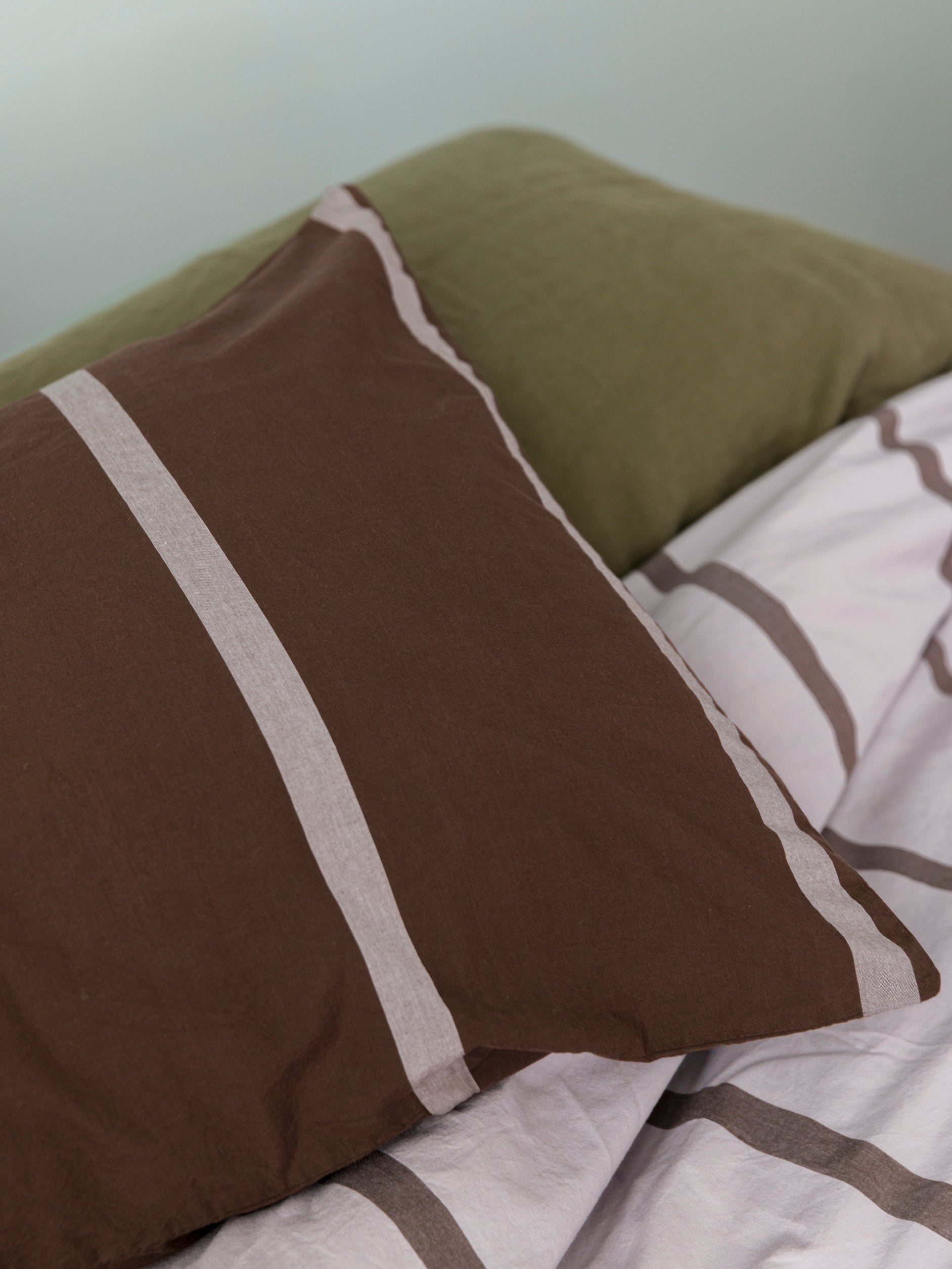 Duo Lodge Pillowcase Pair Rye/Pansy / Lodge Pillowcase Pair