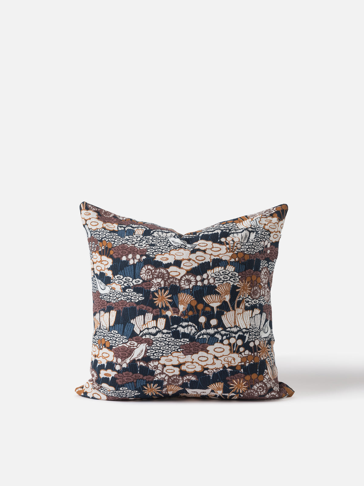 Bloomsbury Cushion Cover Midnight/Multi / 21.65"L x 21.65"W