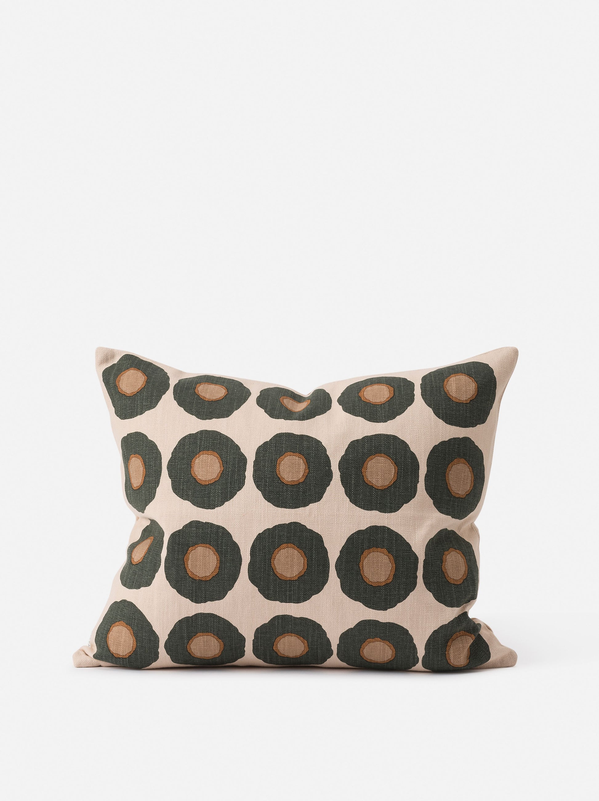 Sunflower Cushion Cover Nori/Multi / 21.65" x 17.71"
