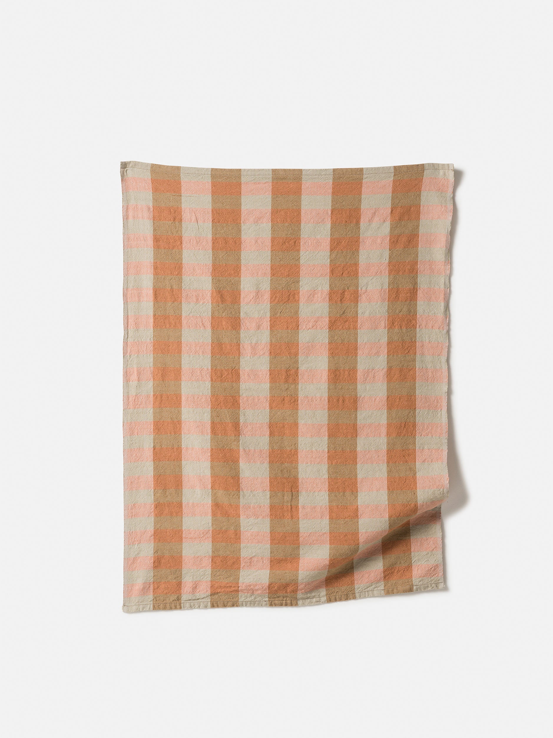 Anni Tea Towel Mandarin/Multi / 21.65"L x 29.52"W