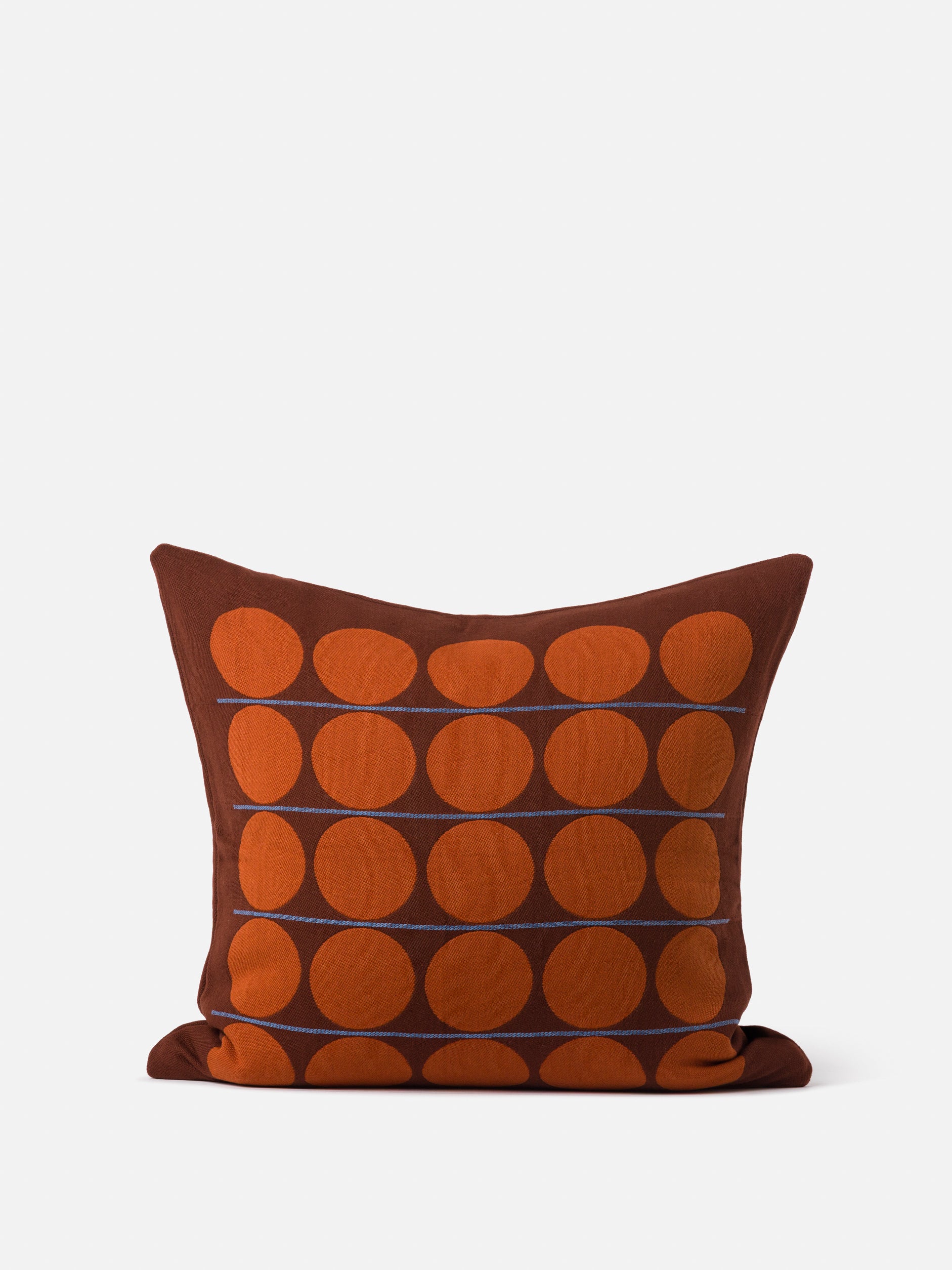 Abacus Cushion Cover Merlot/Cherry / 21.65" x 21.65"