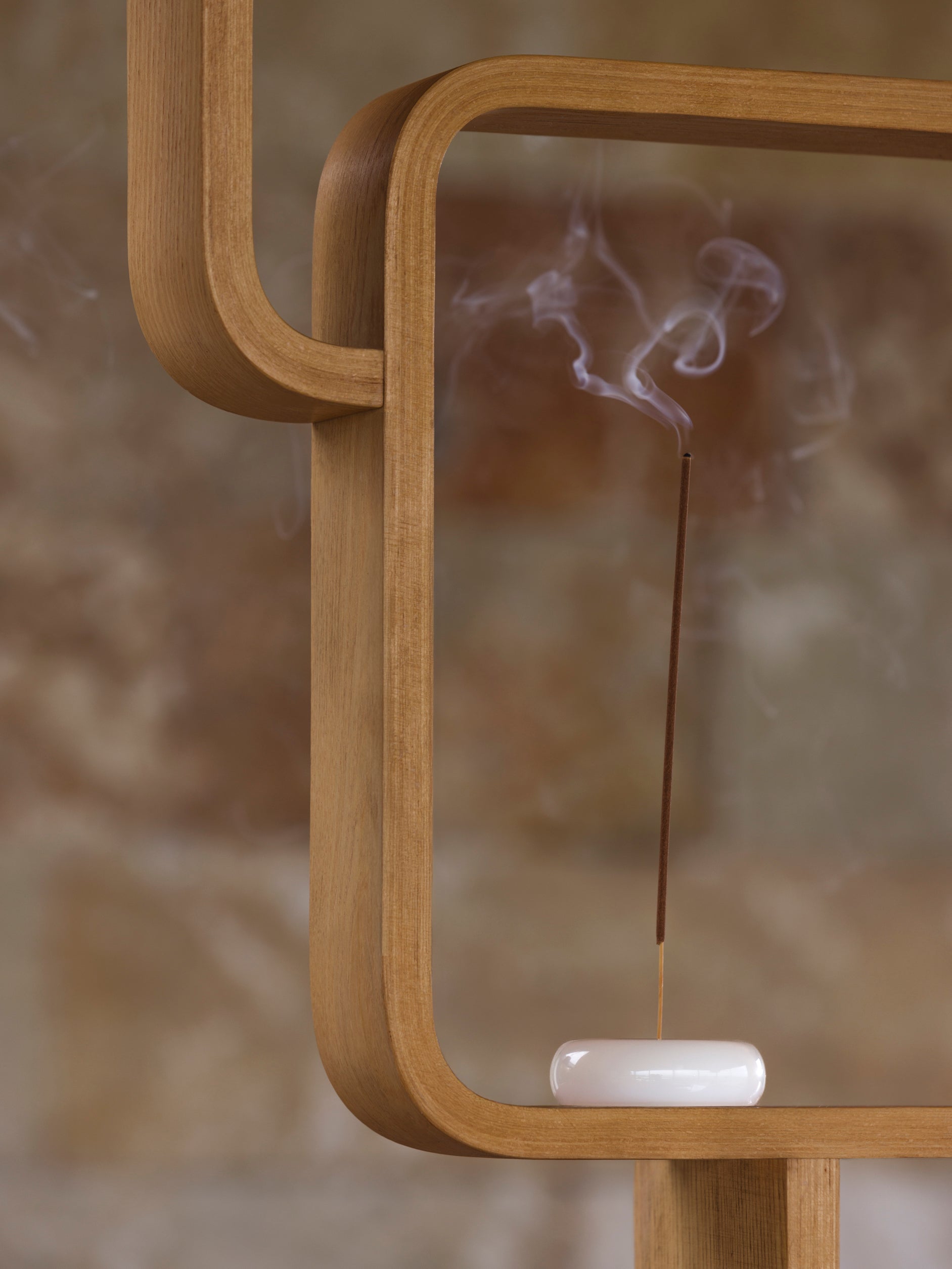 Haze Incense Holder Jade White / One Size