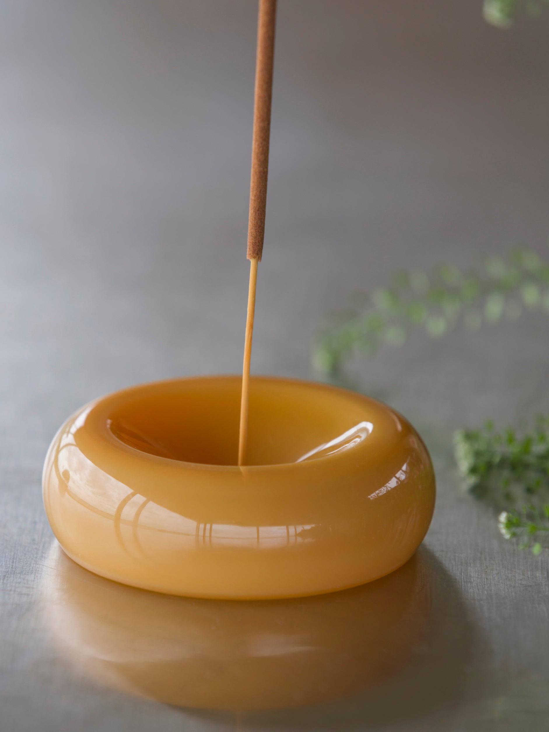 Haze Incense Holder Topaz Yellow / One Size