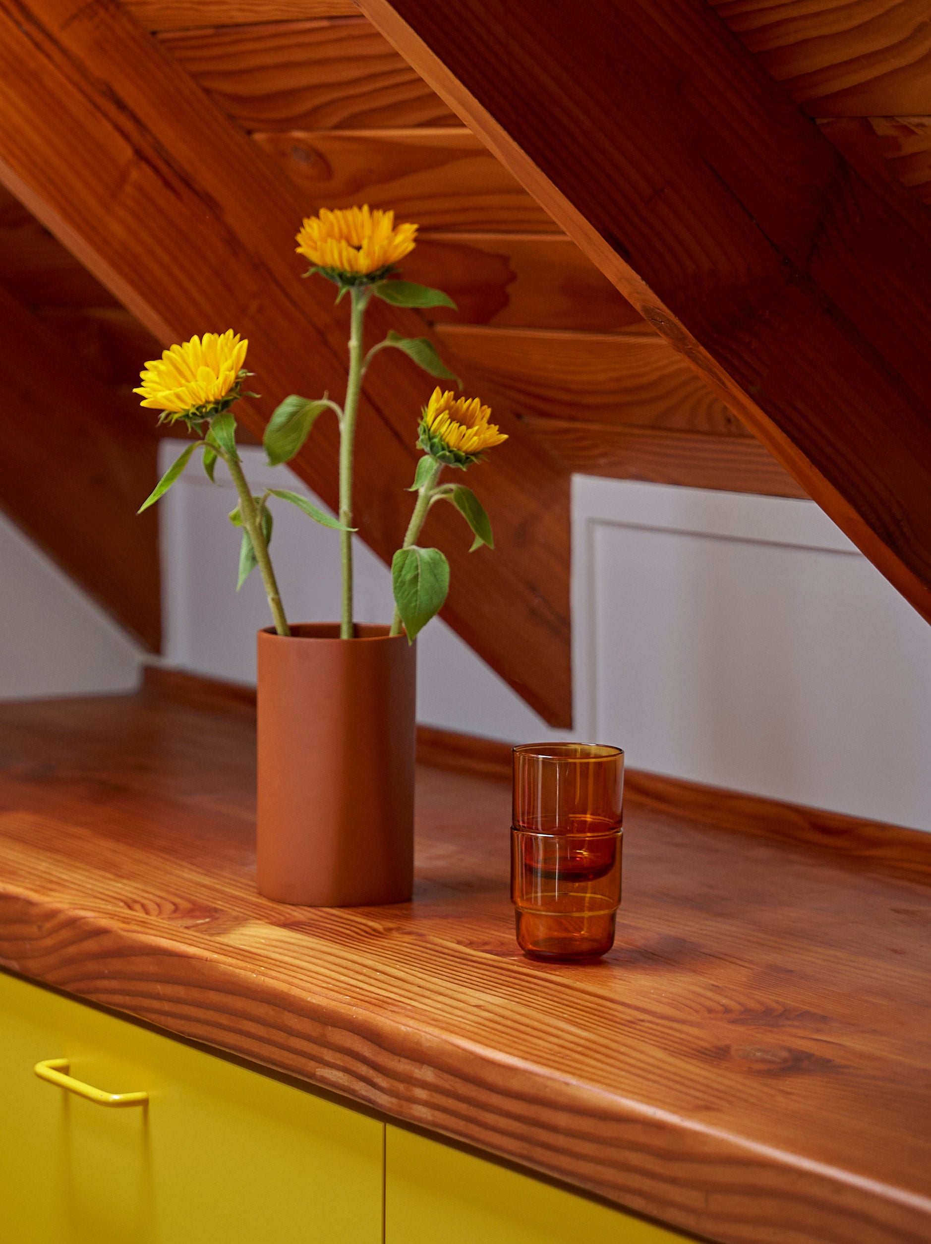 Piccadilly Tumbler Set of 6 Amber / 8.5oz