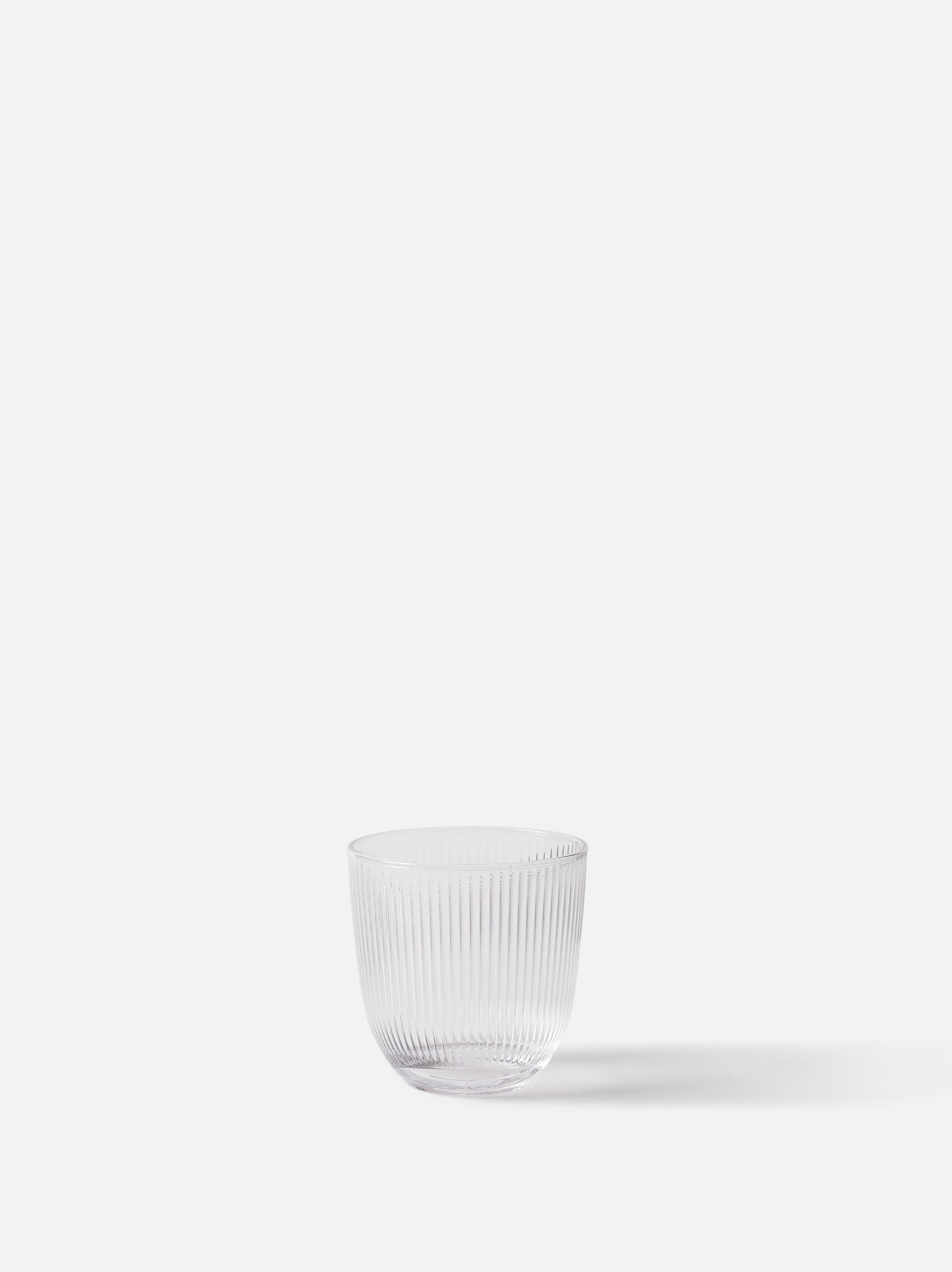 Rib Tumbler Set of 6 Clear / 8.5oz