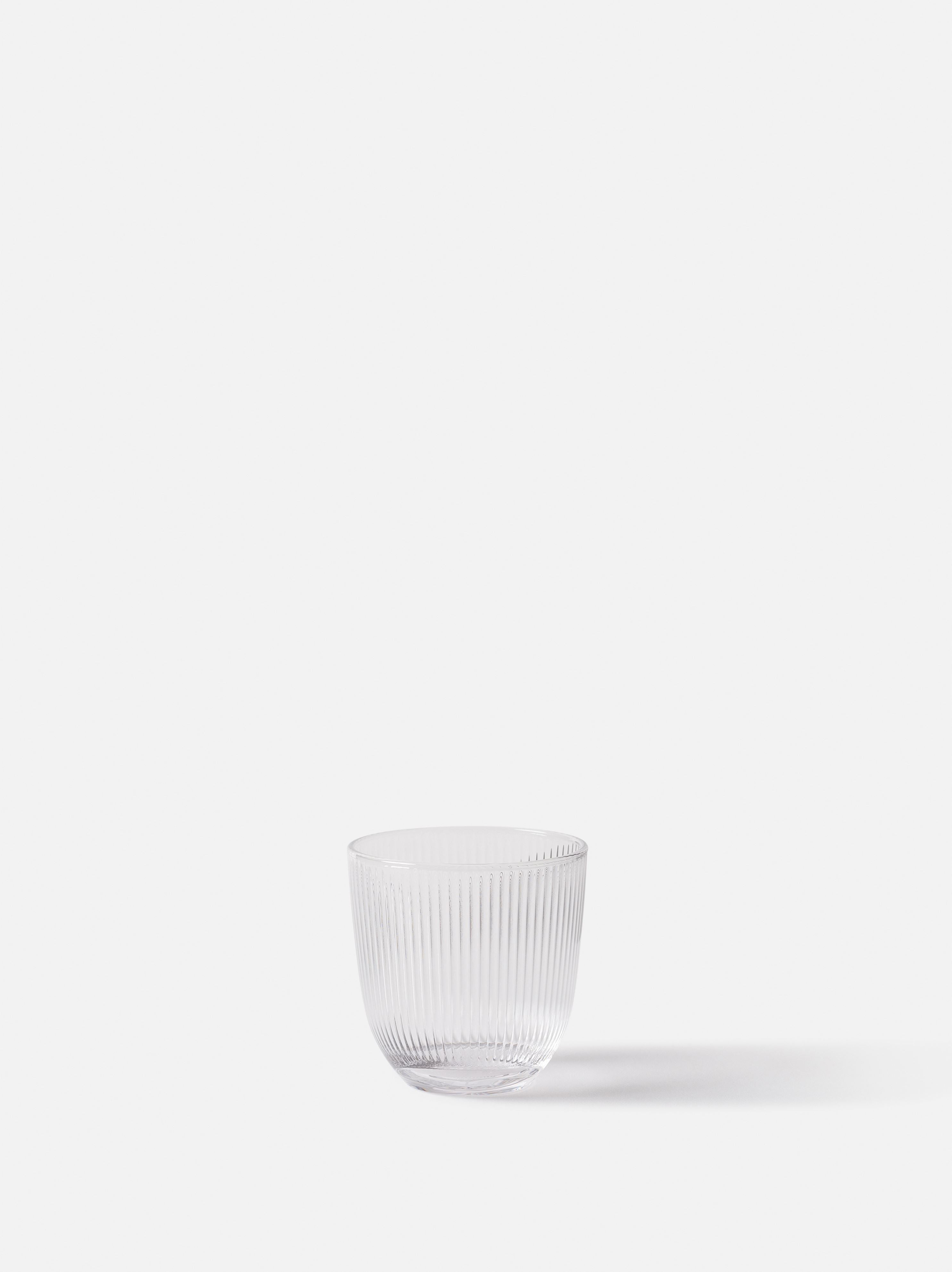 Rib Tumbler Set of 6 Clear / 8.5oz