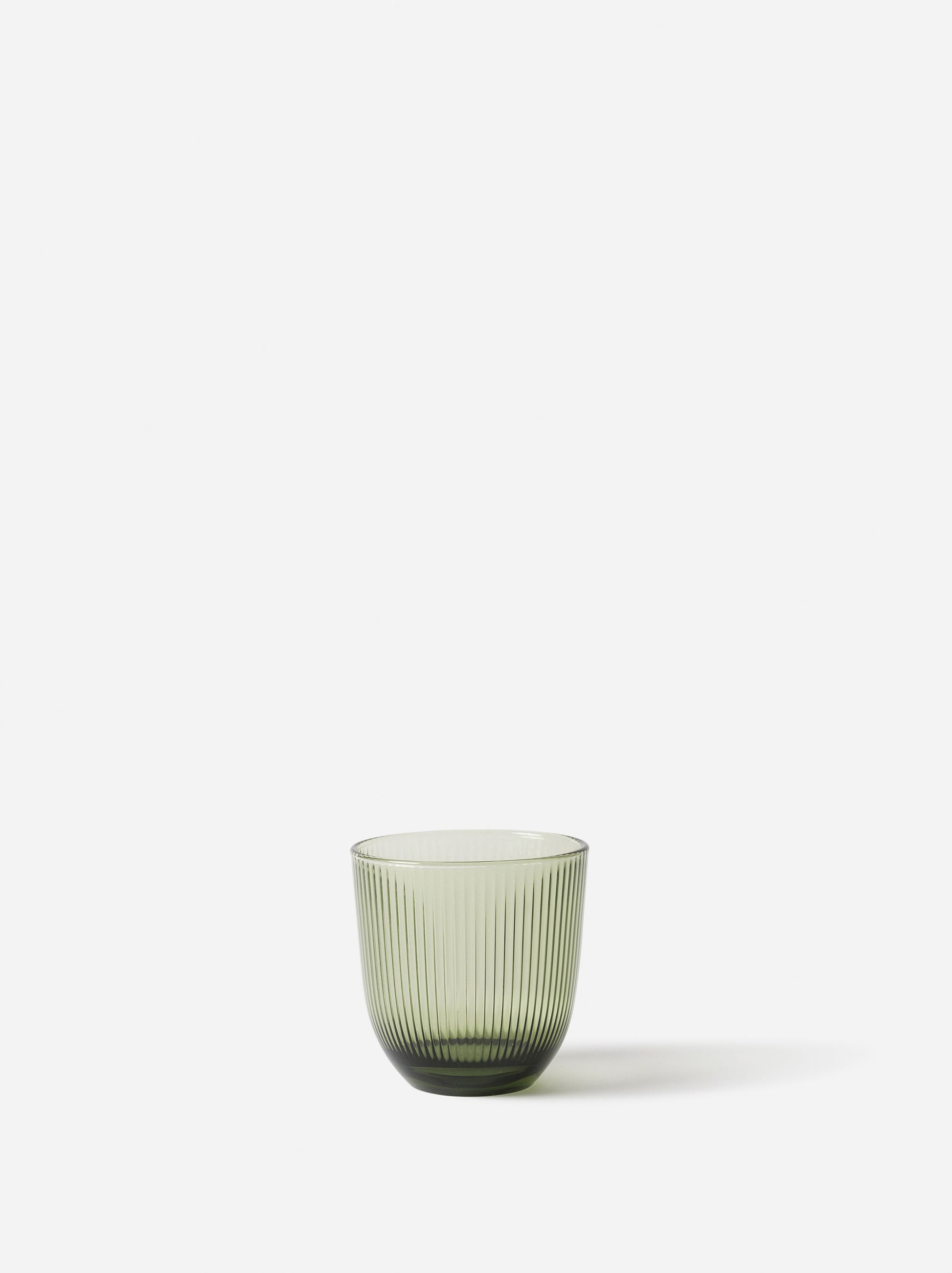 Rib Tumbler Set of 6 Olive / 8.5oz