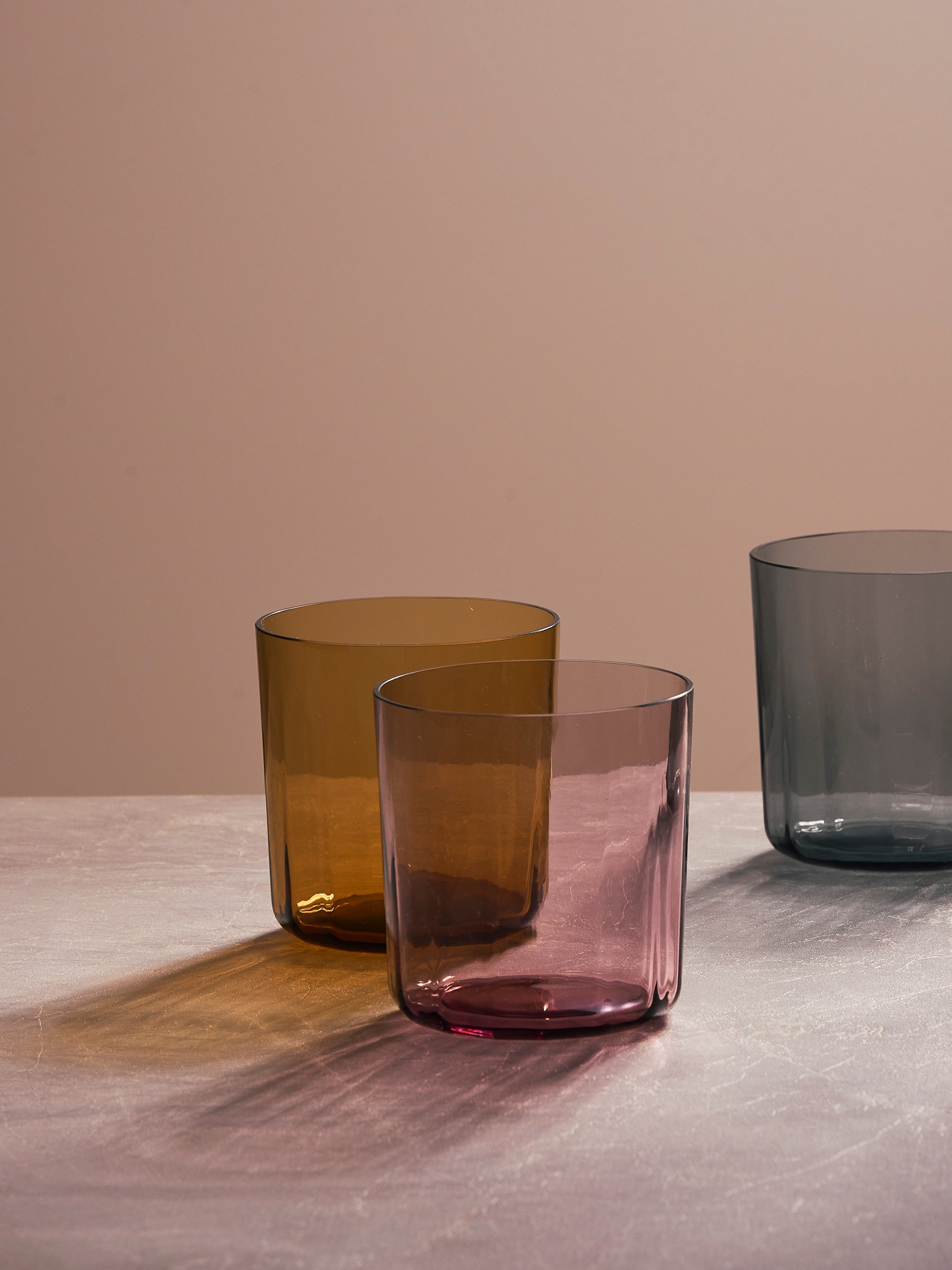 Facet Tumbler Set/2 Fog / 360ml