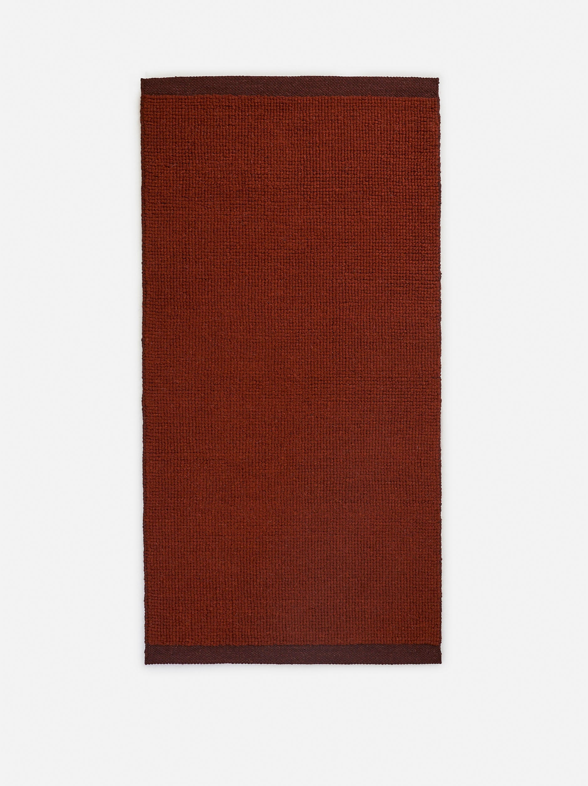 Joni Wool Mat Paprika/Mulberry / Large