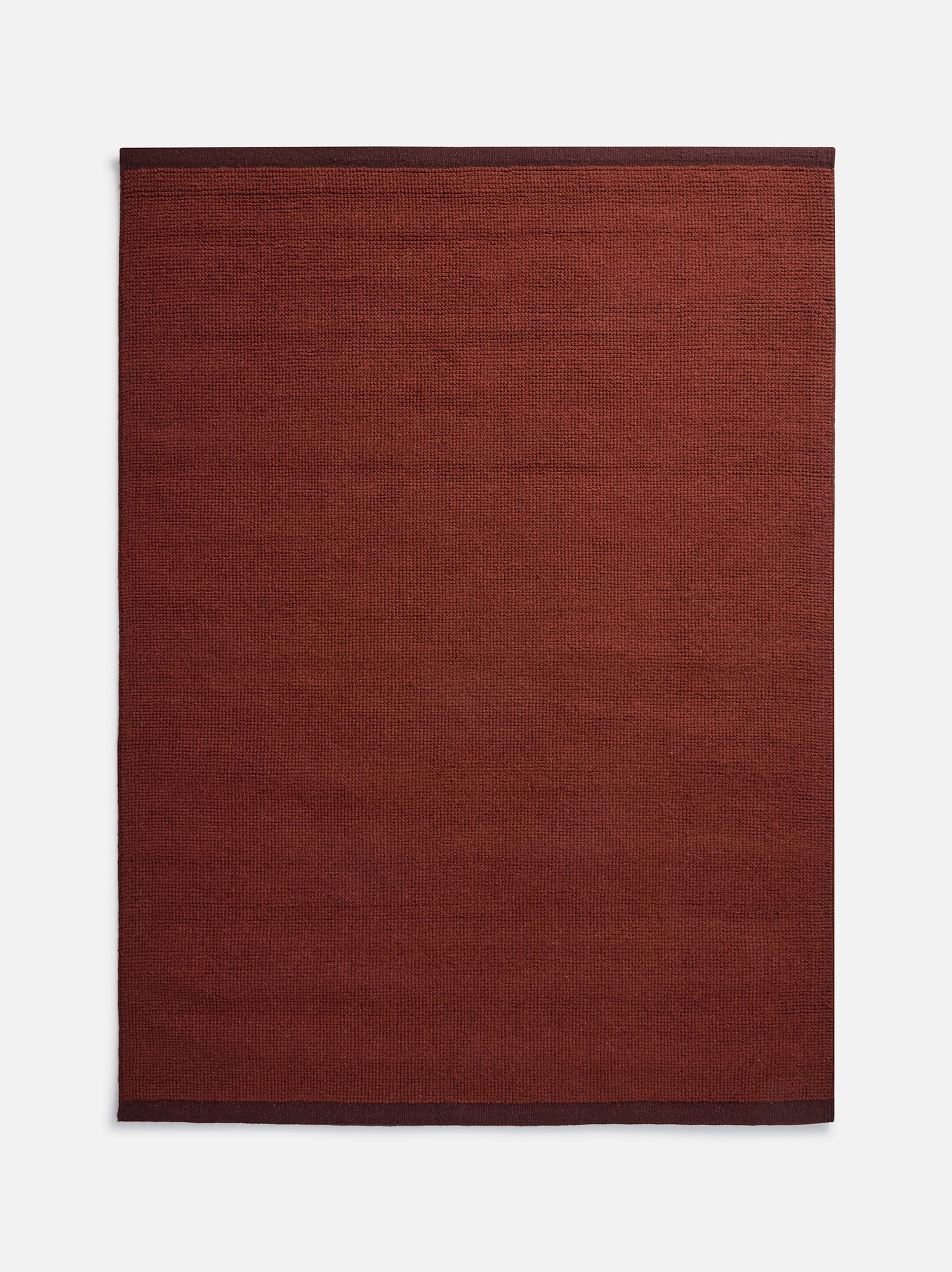 Joni Wool Rug Paprika/Mulberry / 94.48"L x 66.92"W