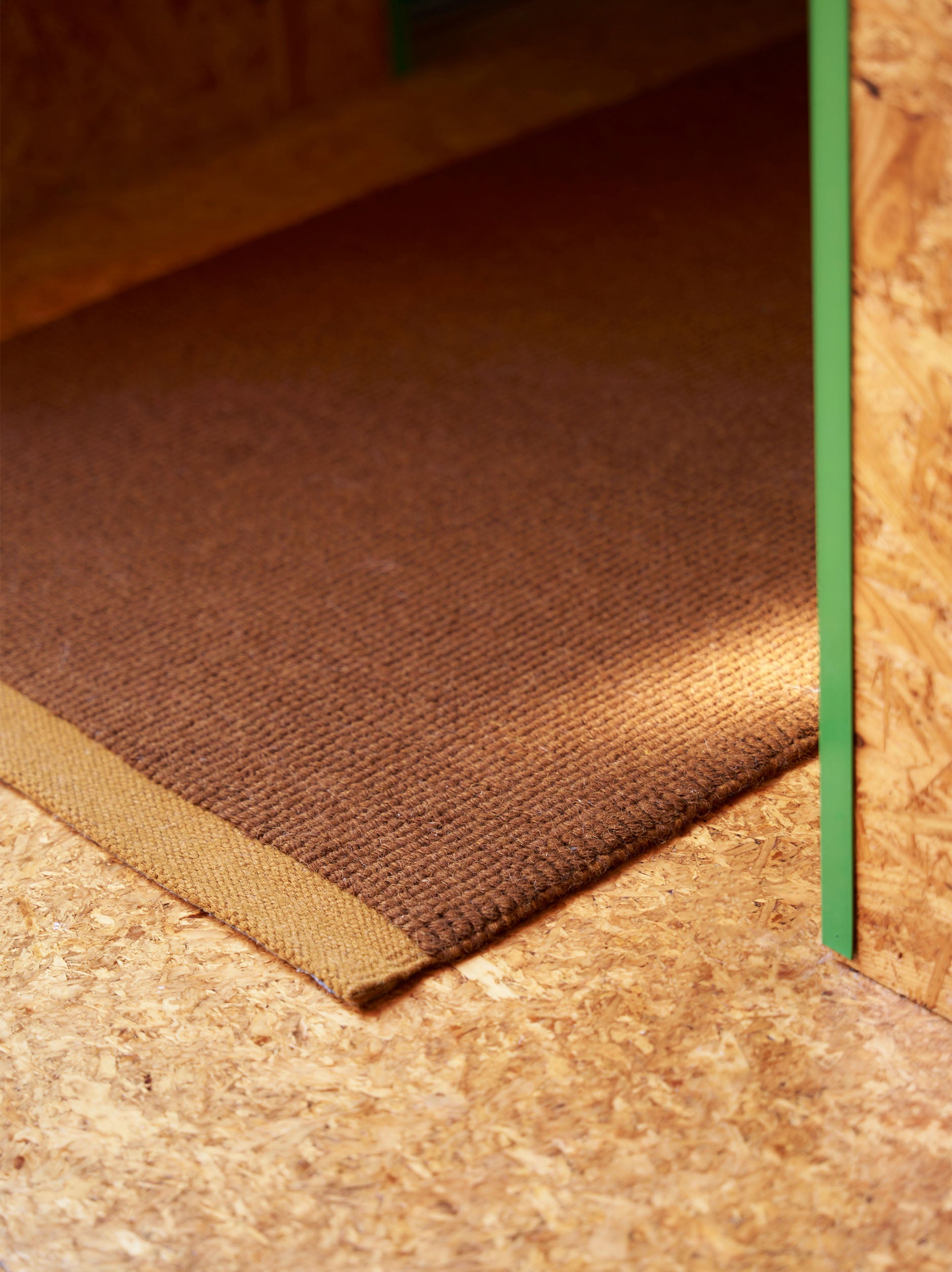 Joni Wool Door Mat Orange Peel/Saffron / Small
