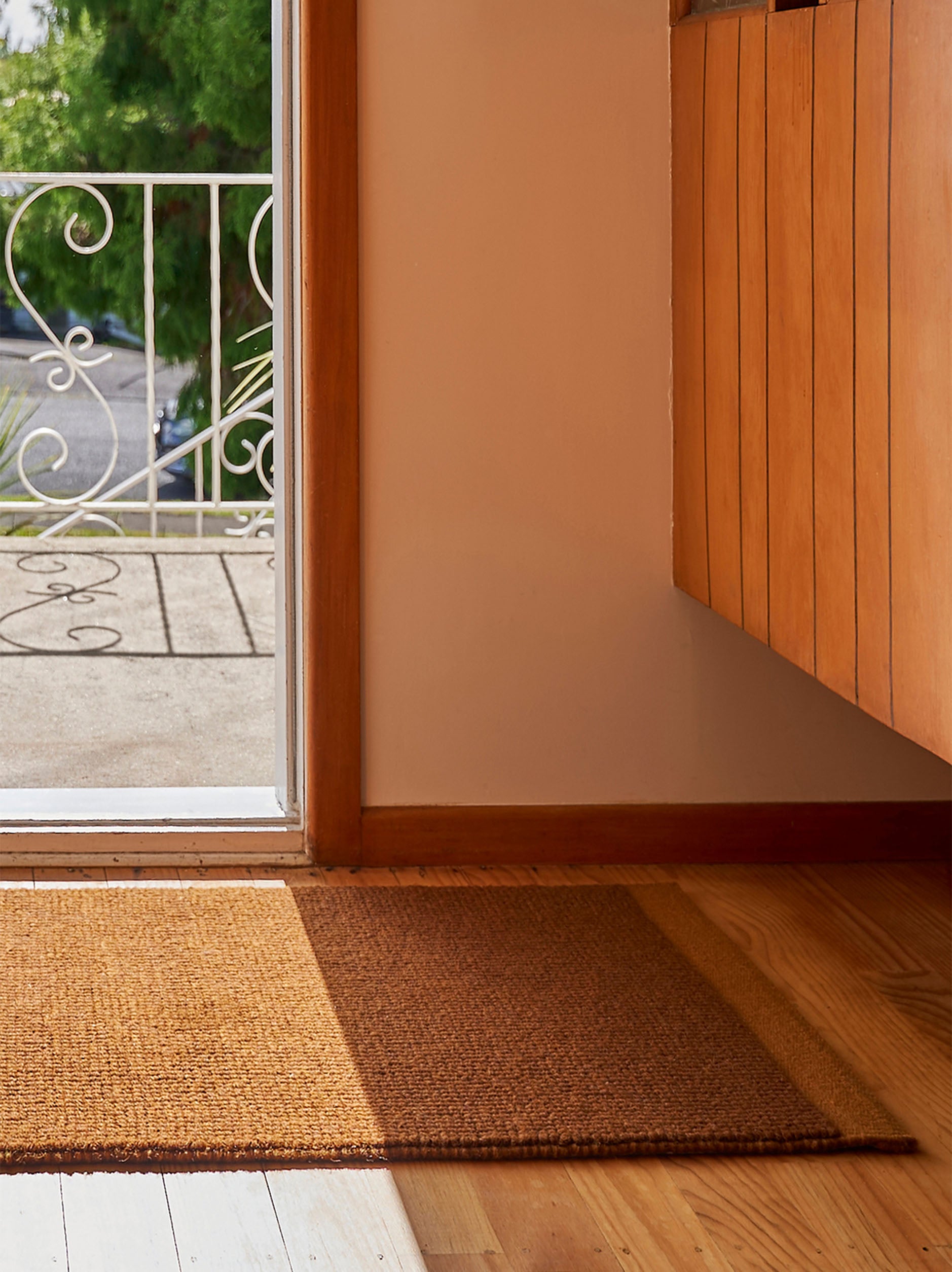 Joni Wool Door Mat Orange Peel/Saffron / Medium