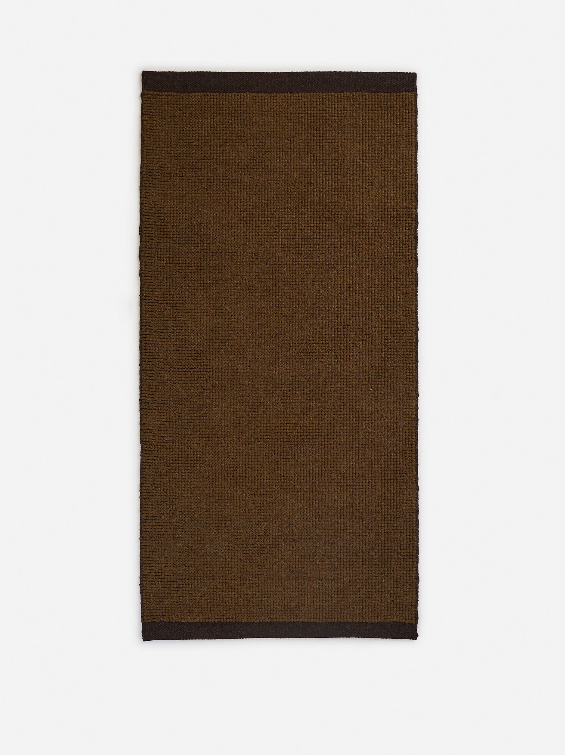 Joni Wool Mat Kelp/Umber / Large
