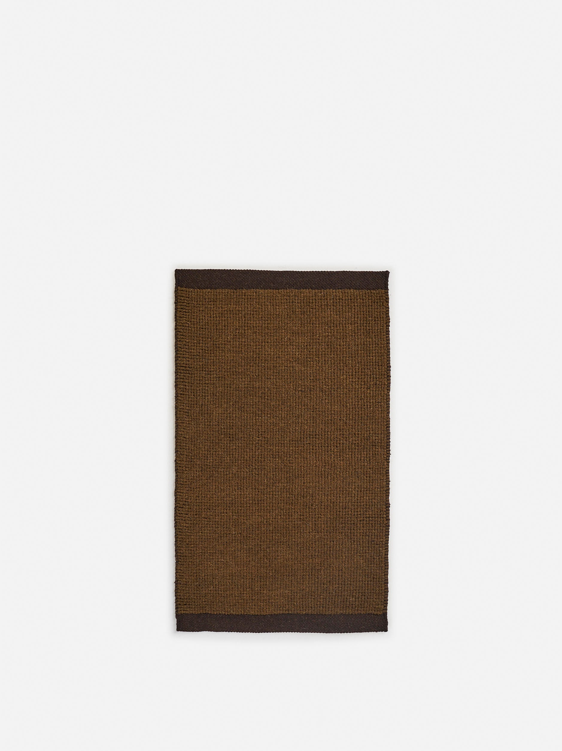 Joni Wool Door Mat Kelp/Umber / Large